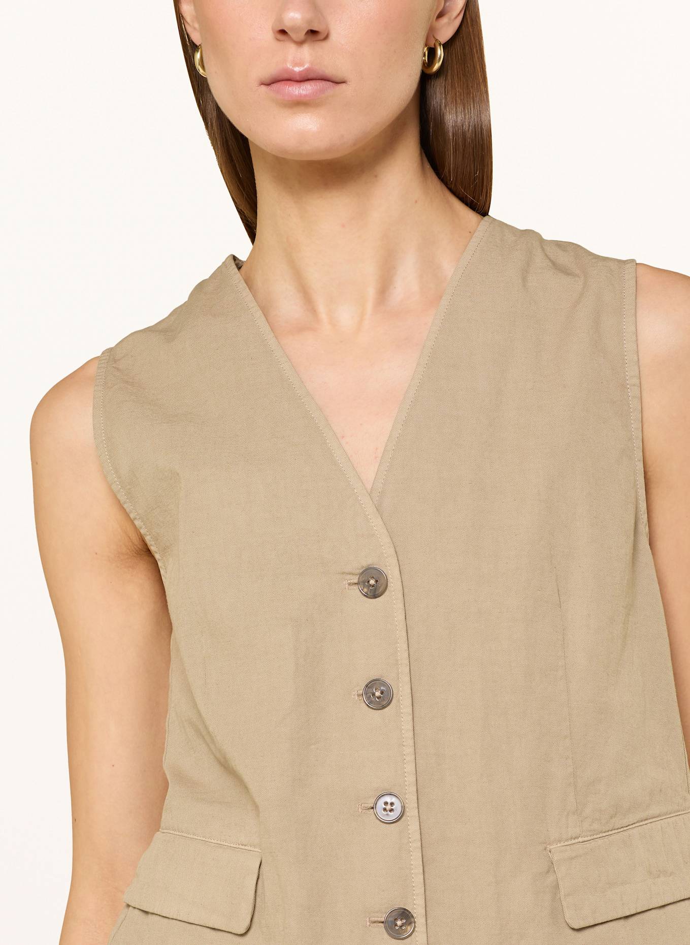 Marc O'Polo Blazerweste: BEIGE