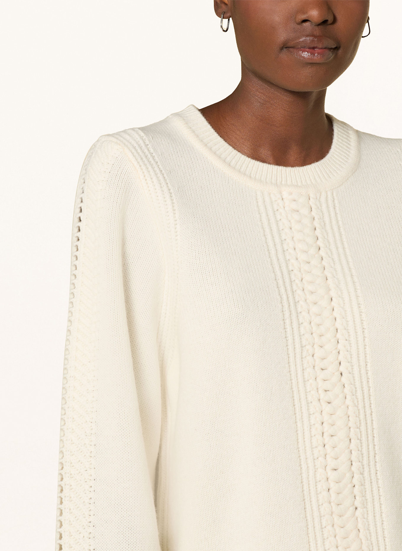 ba&sh Pullover PATTY: ECRU