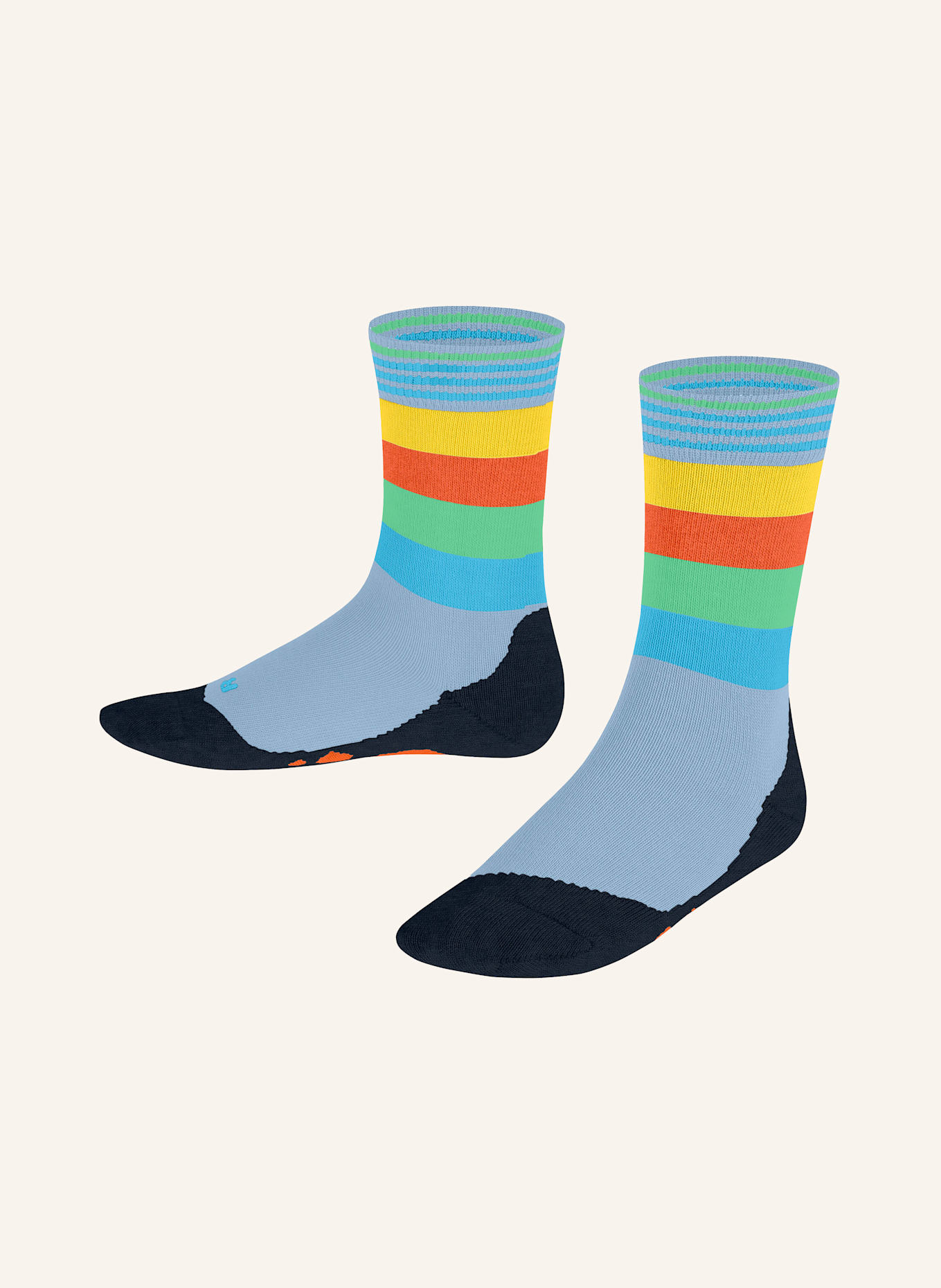 FALKE Socken ACTIVE FOX: 6290 CRYSTAL BL