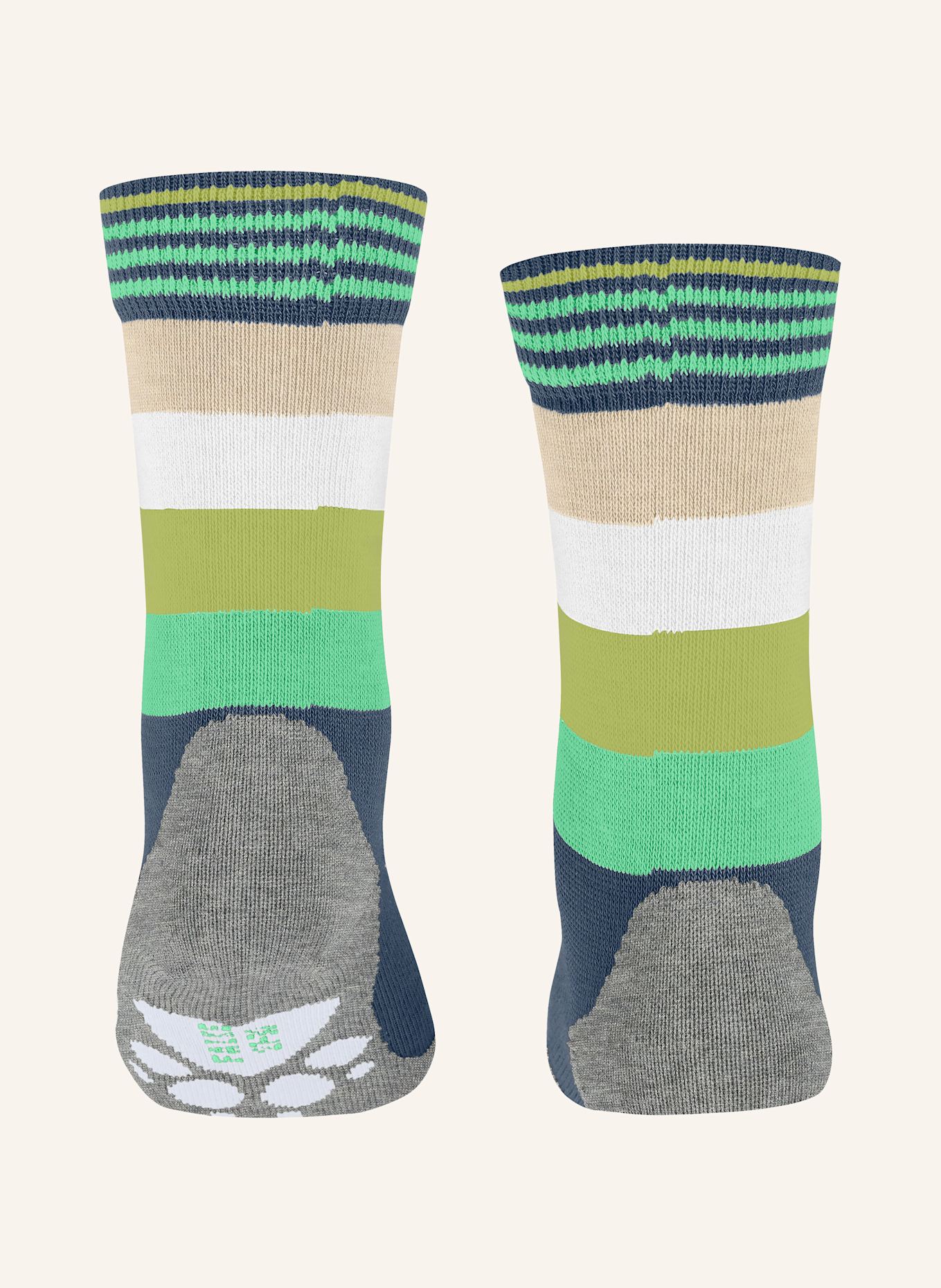 FALKE Socken ACTIVE FOX: 6220 BLUEB.PEEL