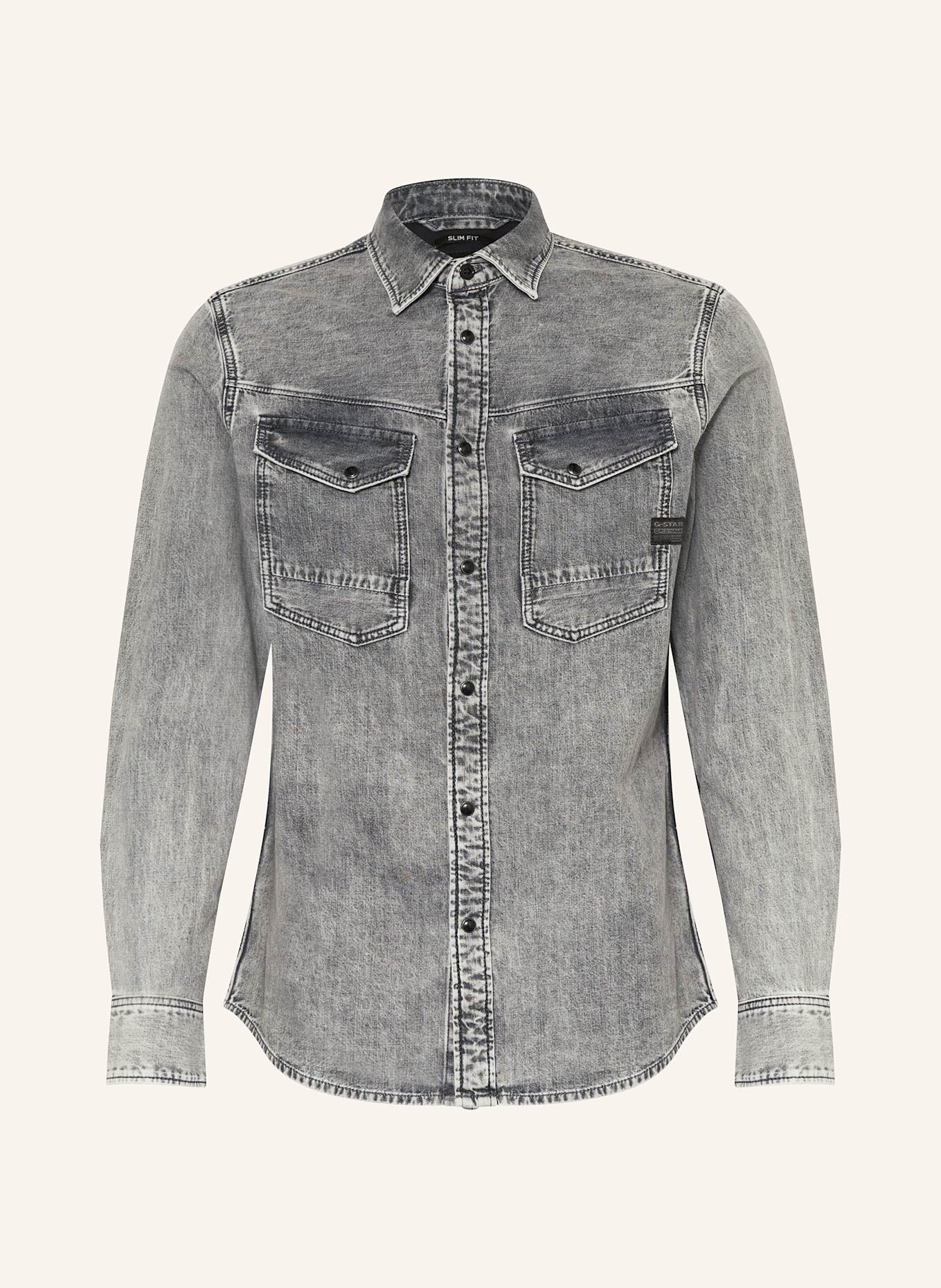 【テレビで話題】 in Overshirt G-Star denim gray in look ジャケット・アウター