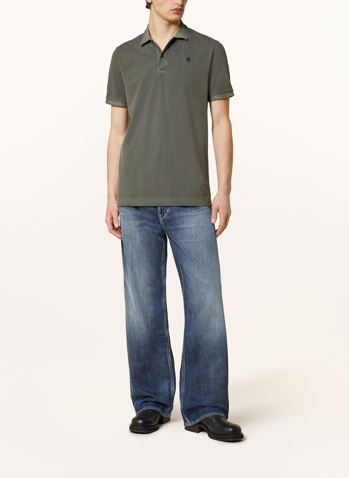 G-Star Piqué-Poloshirt Slim Fit: KHAKI