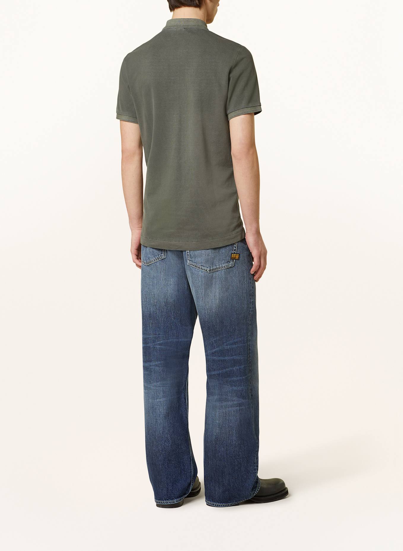 G-Star Piqué-Poloshirt Slim Fit: KHAKI