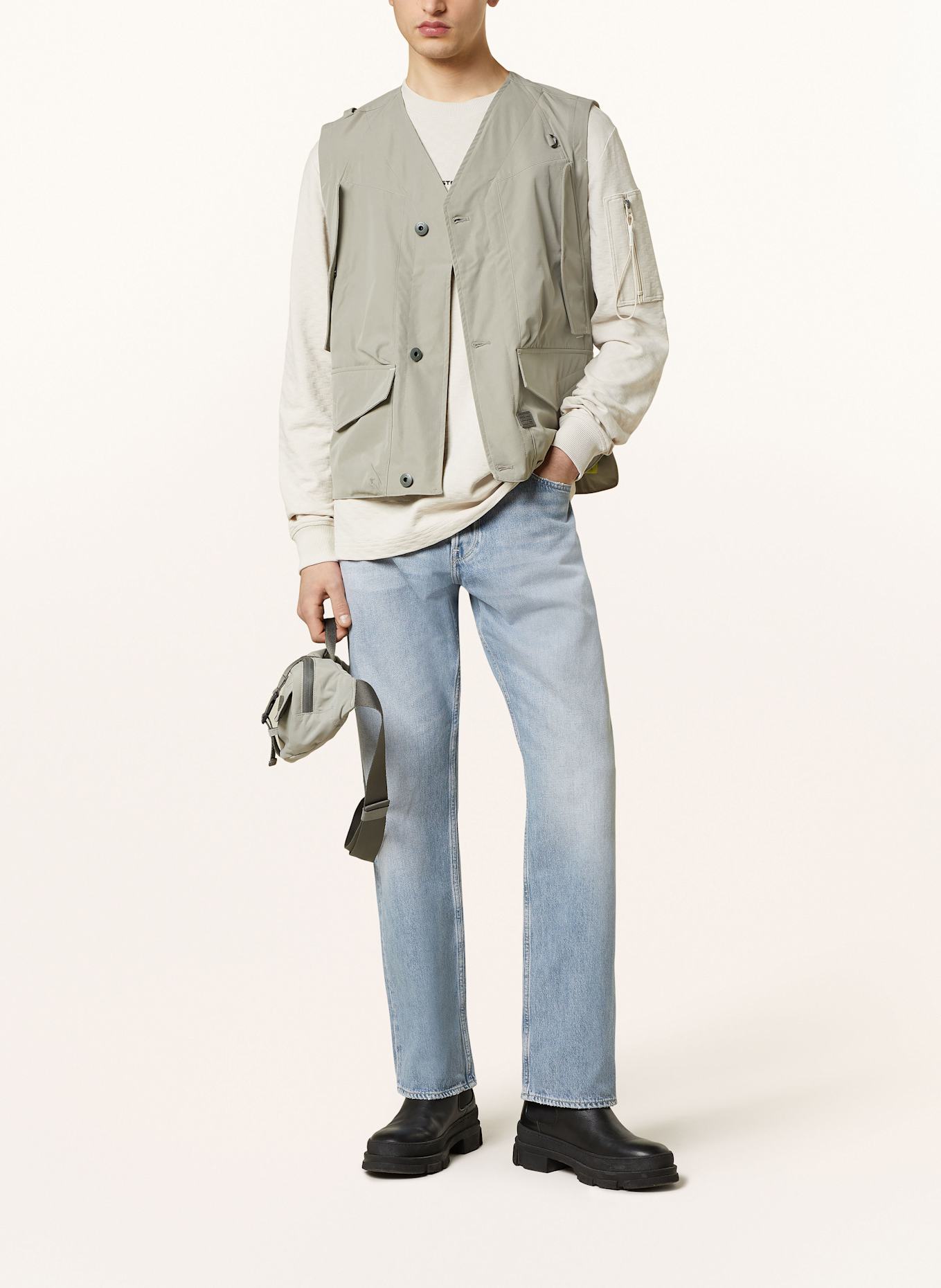 G-Star Jeans DAKOTA Straight Fit: H133 vintage platinum blue