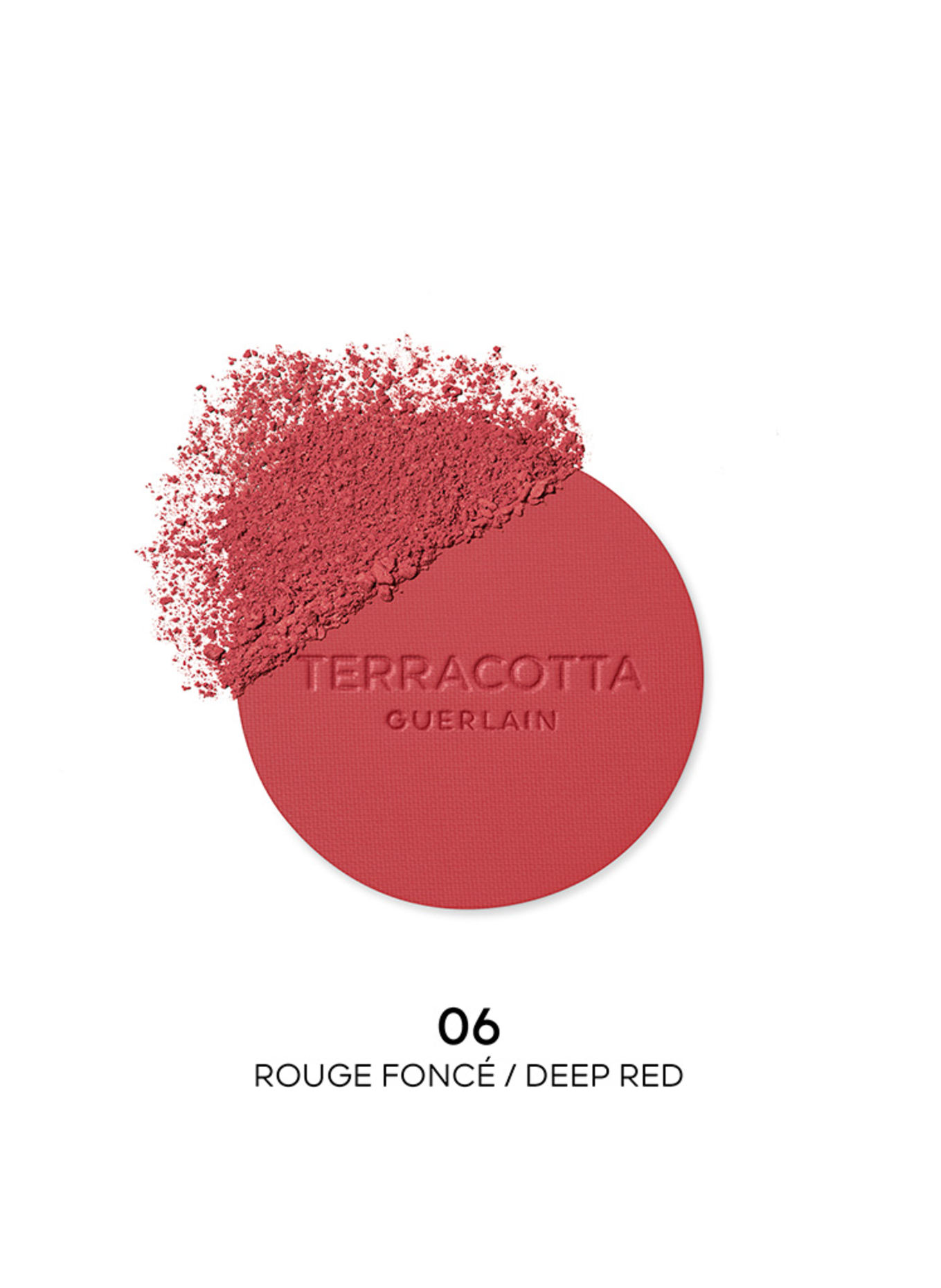 GUERLAIN TERRACOTTA BLUSH: 06 DEEP RED