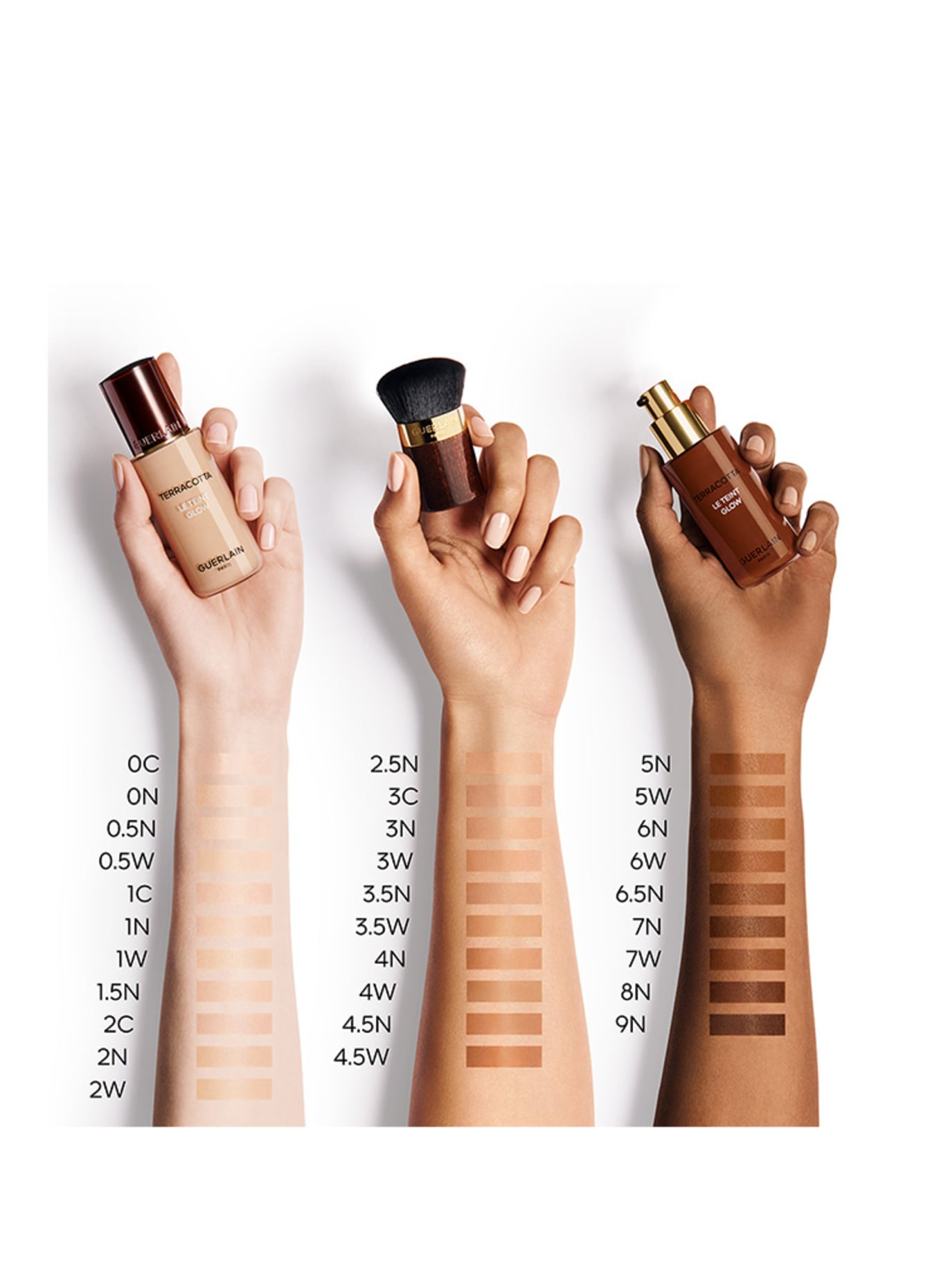 GUERLAIN TERRACOTTA LE TEINT GLOW: 0.5N NEUTRAL / NEUTRE