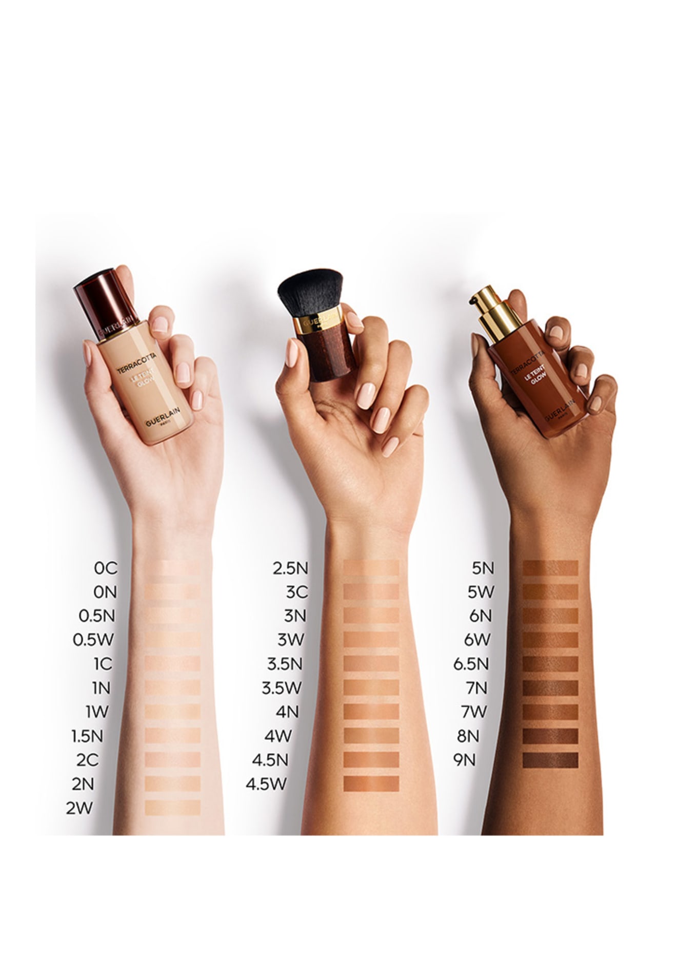 GUERLAIN TERRACOTTA LE TEINT GLOW: 1N NEUTRAL / NEUTRE