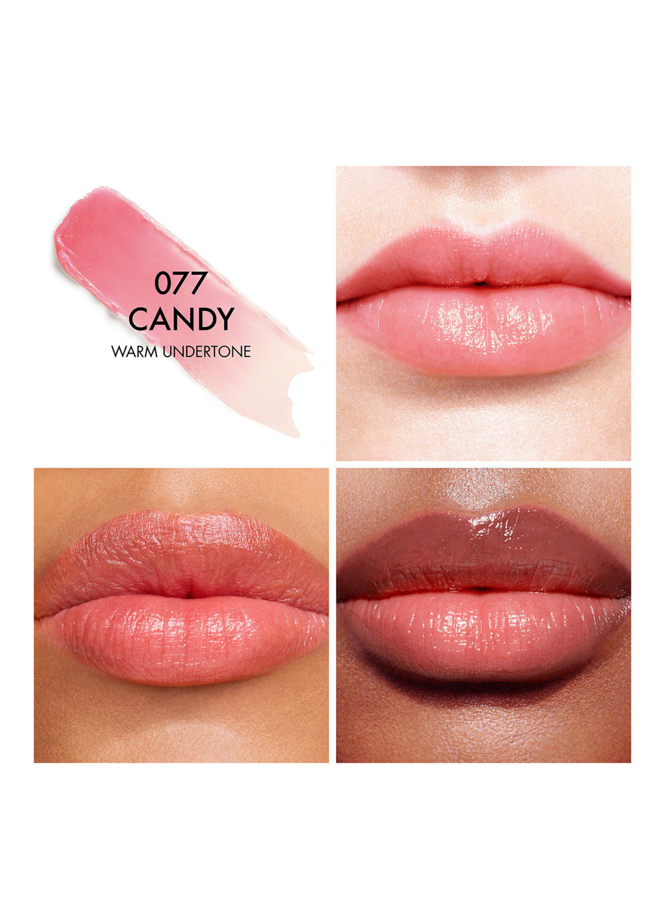 DIOR DIOR ADDICT LIP GLOW: 077 CANDY WARMER UNTERTON
