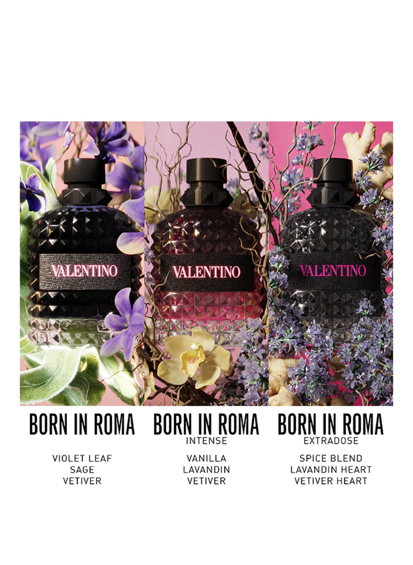 VALENTINO PARFUMS BORN IN ROMA EXTRADOSE UOMO