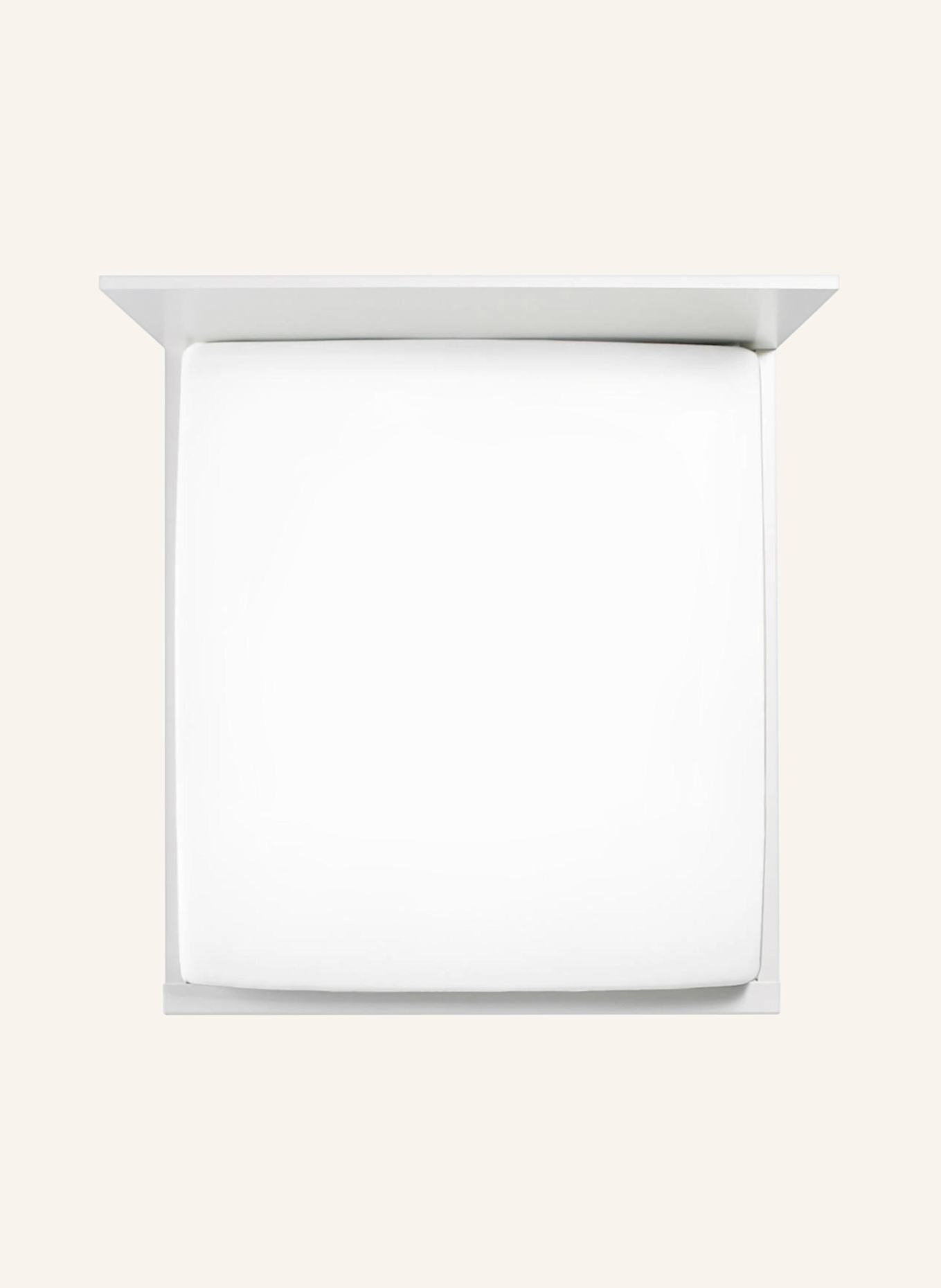 FORMESSE Spannbettlaken BELLA GRACIA: WEISS