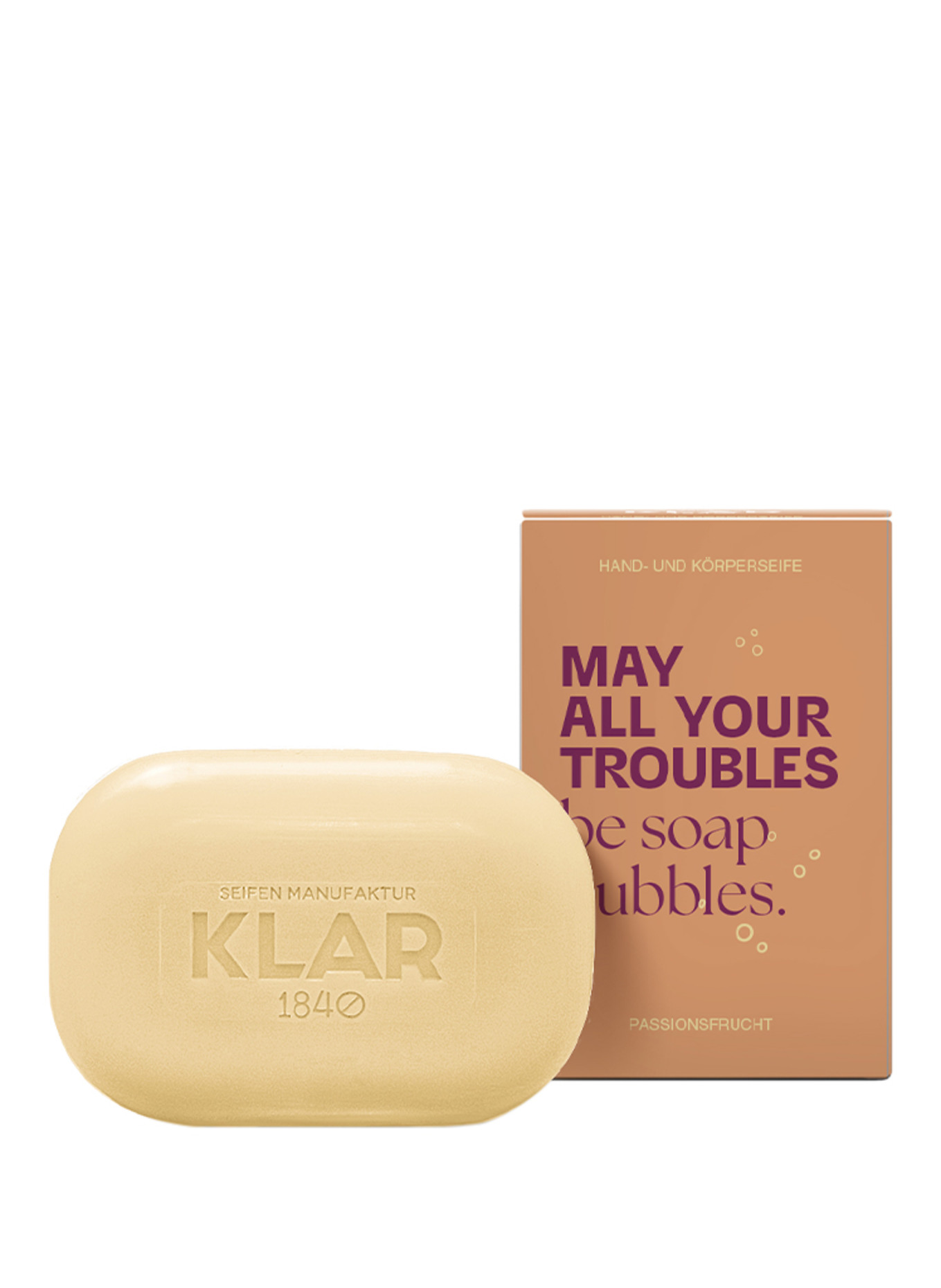 KLAR PASSIONSFRUCH TROUBLE BUBBLES