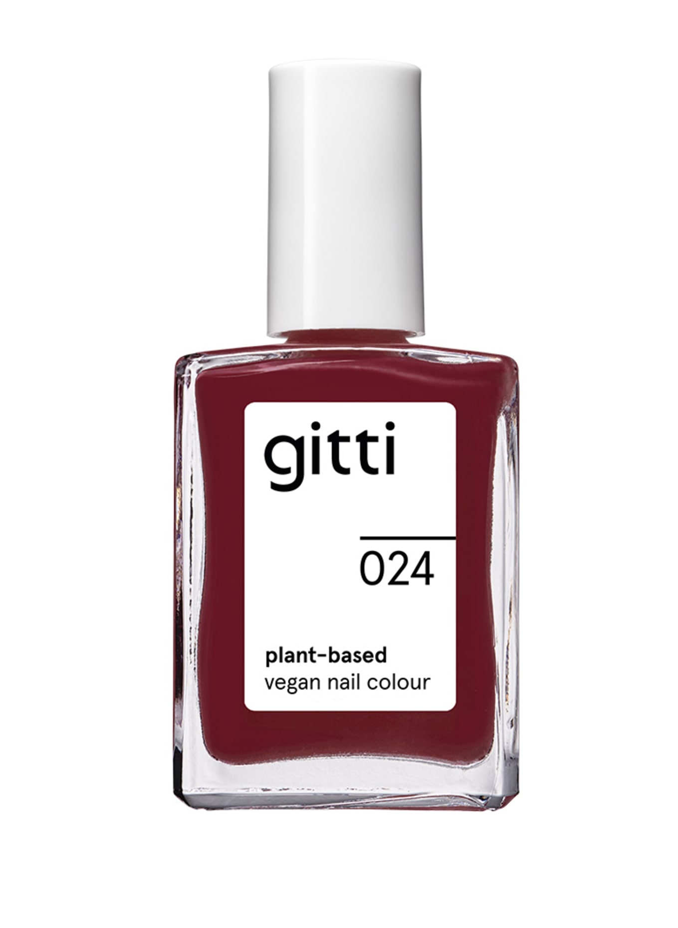 gitti PLANT-BASED VEGAN NAIL COLOUR: NO. 024 - FOREVER RED