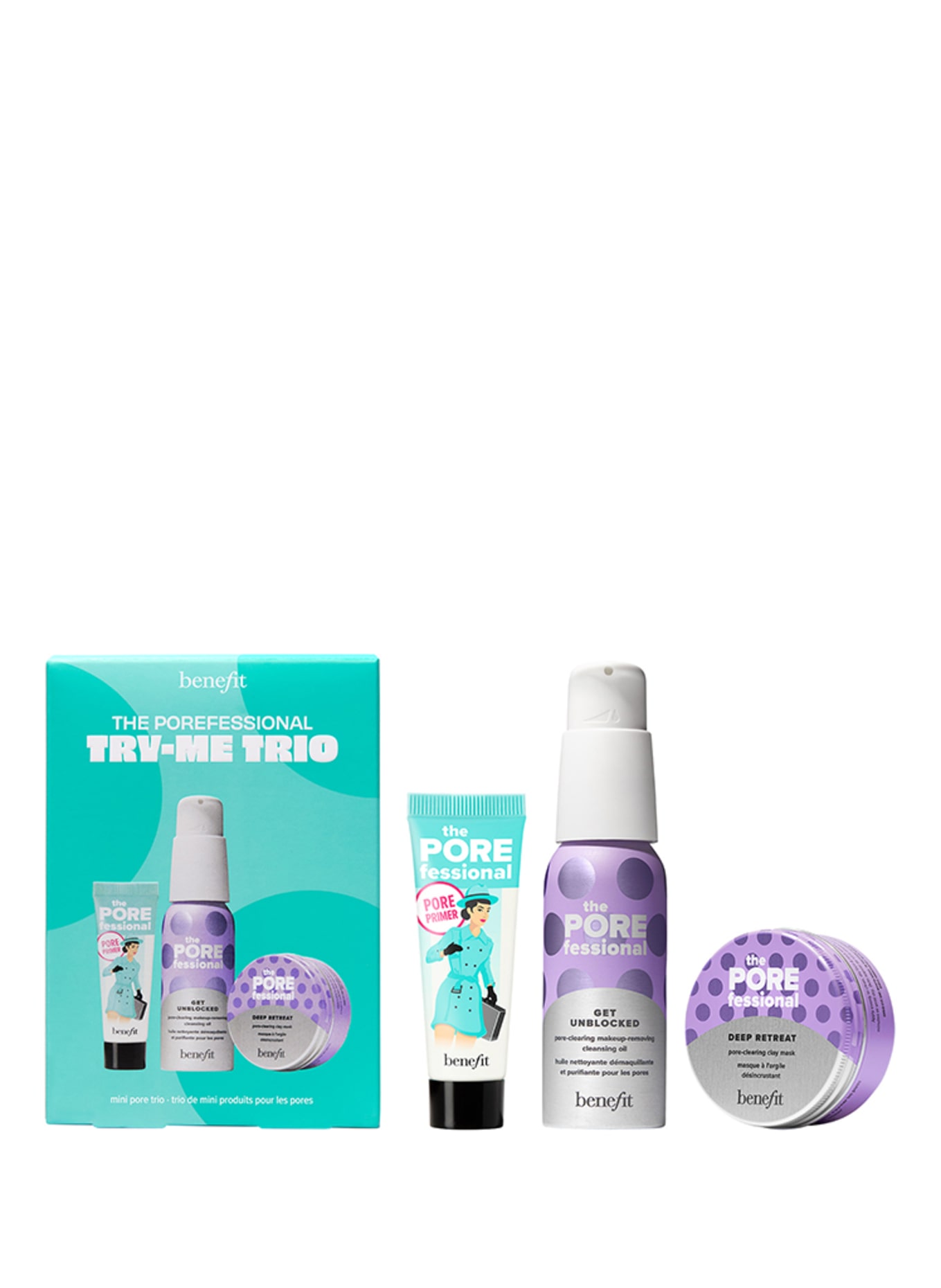 benefit LE TRIO POREFESSIONAL TRY-ME