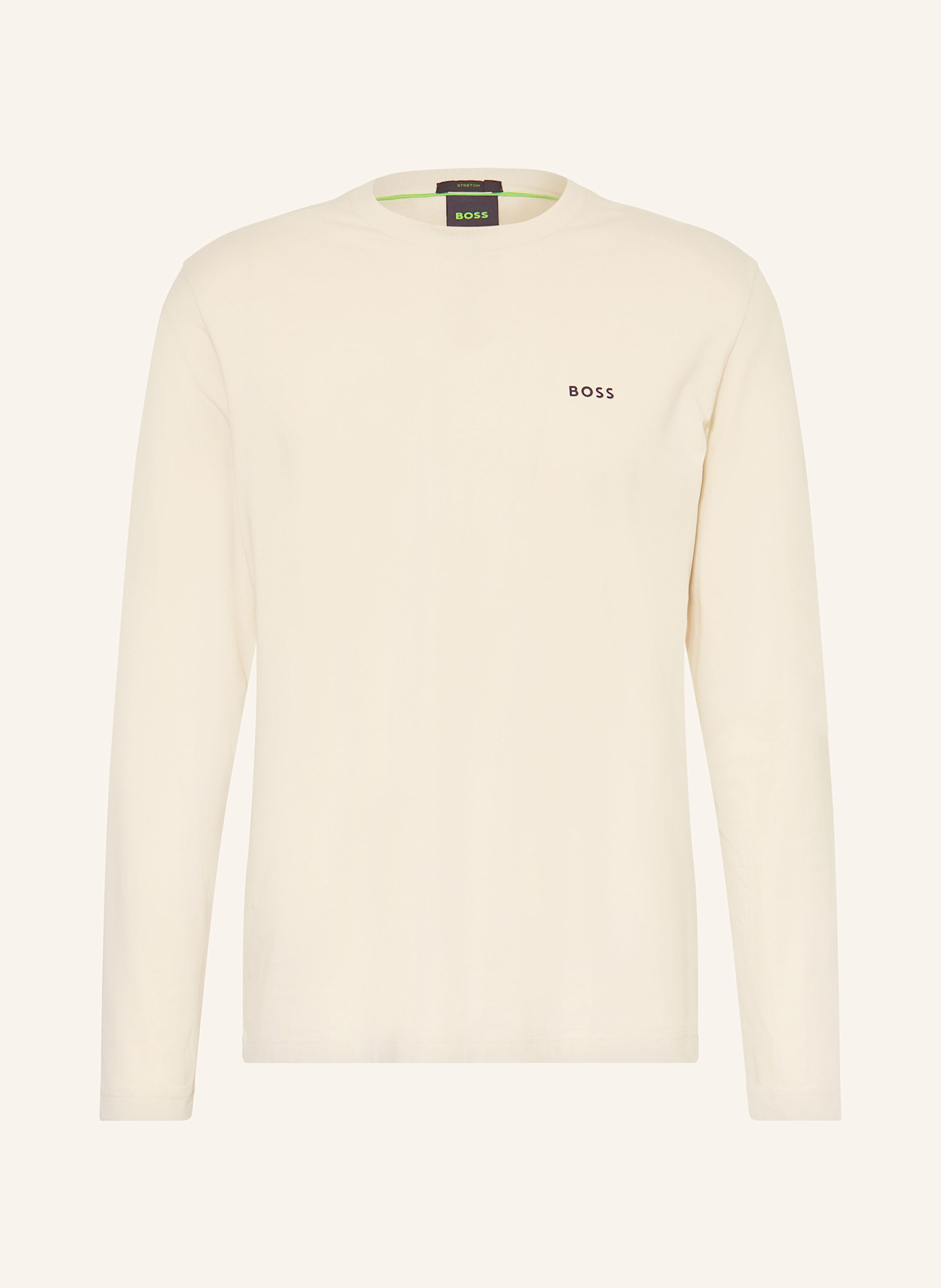 BOSS Longsleeve: ECRU