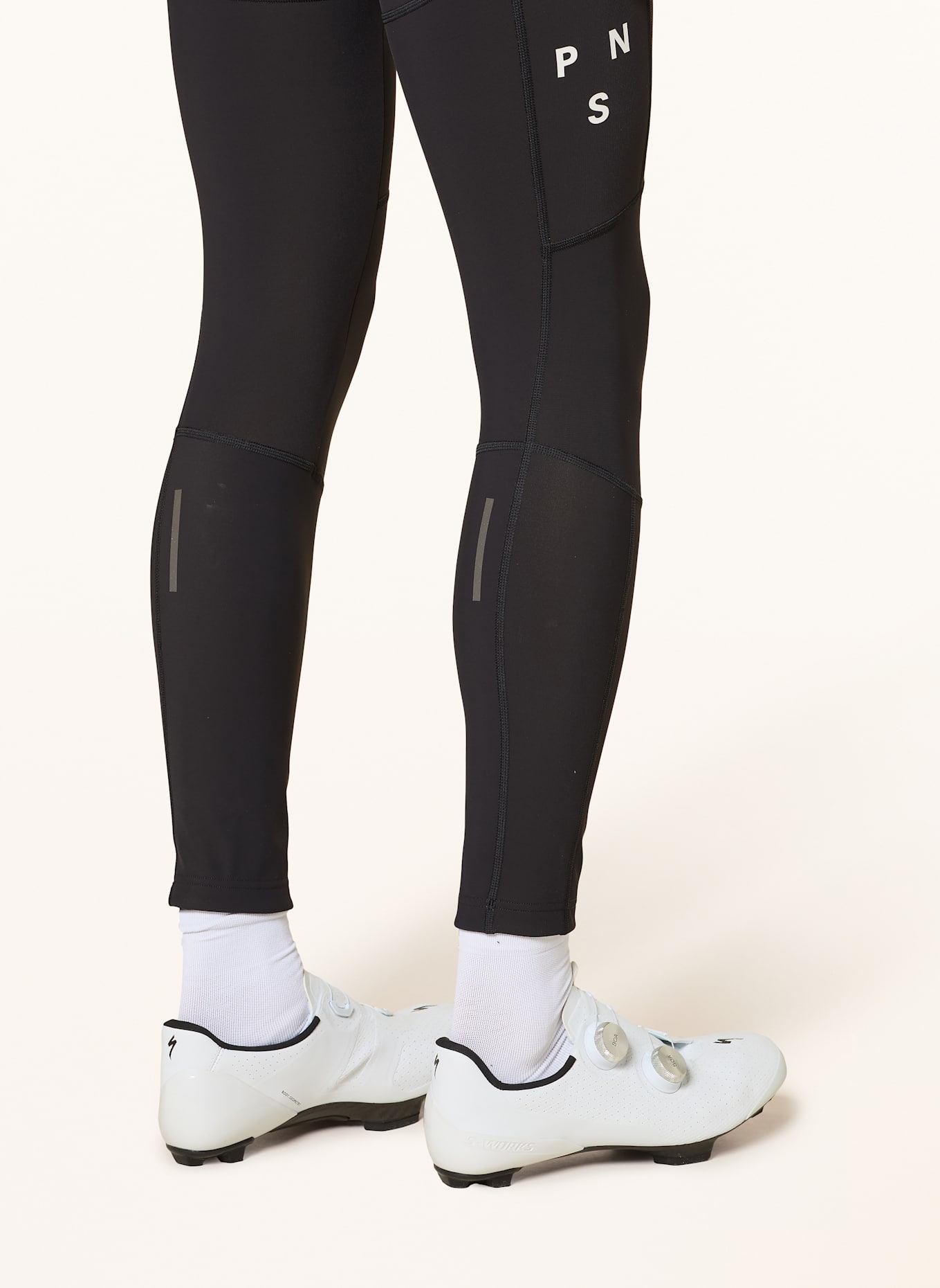 PAS NORMAL STUDIOS Gefütterte Radhose mit gepolstertem Einsatz MECHANISM DEEP WINTER: SCHWARZ