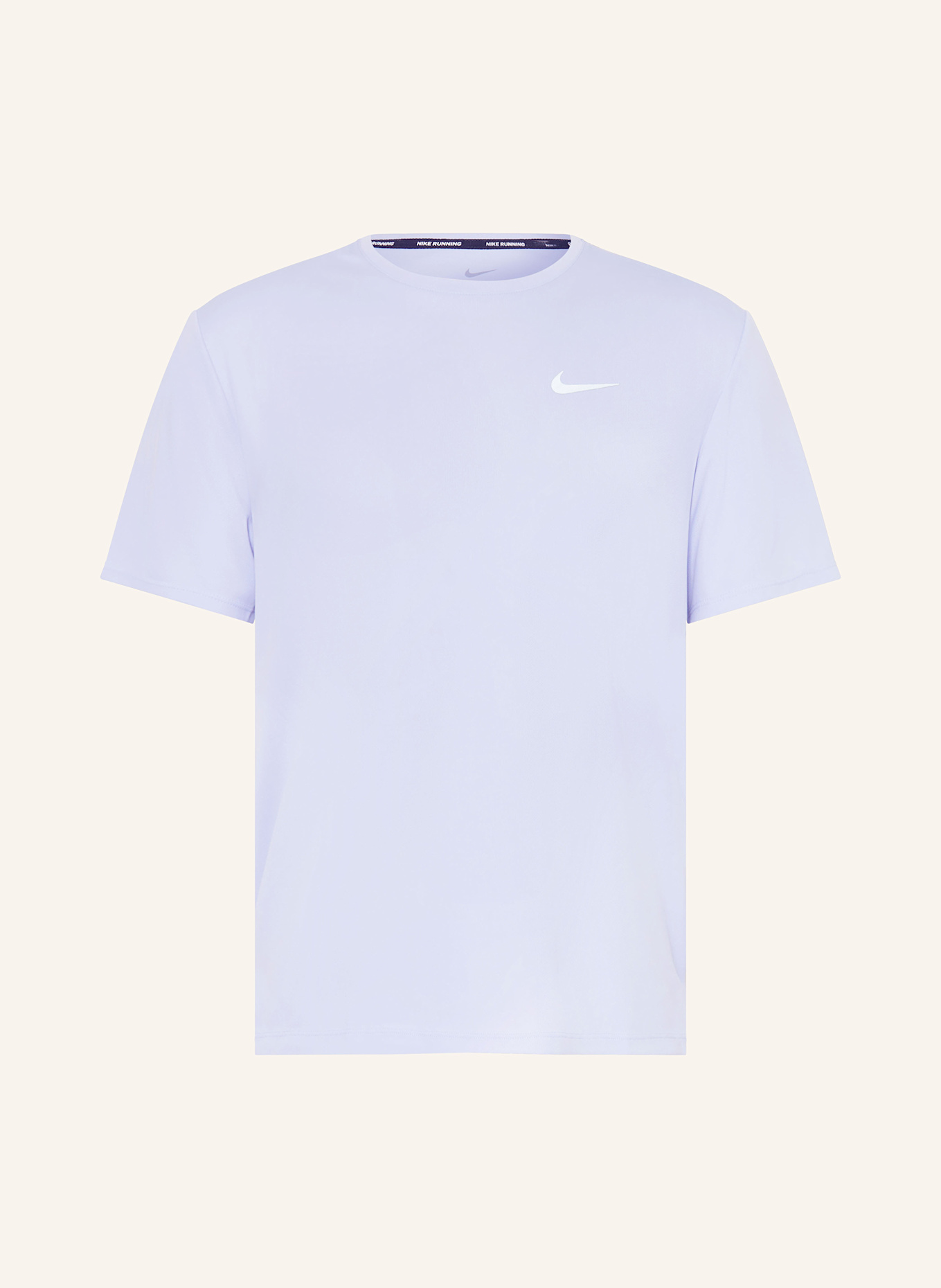 Nike Koszulka do biegania MILER: JASNOFIOLETOWY