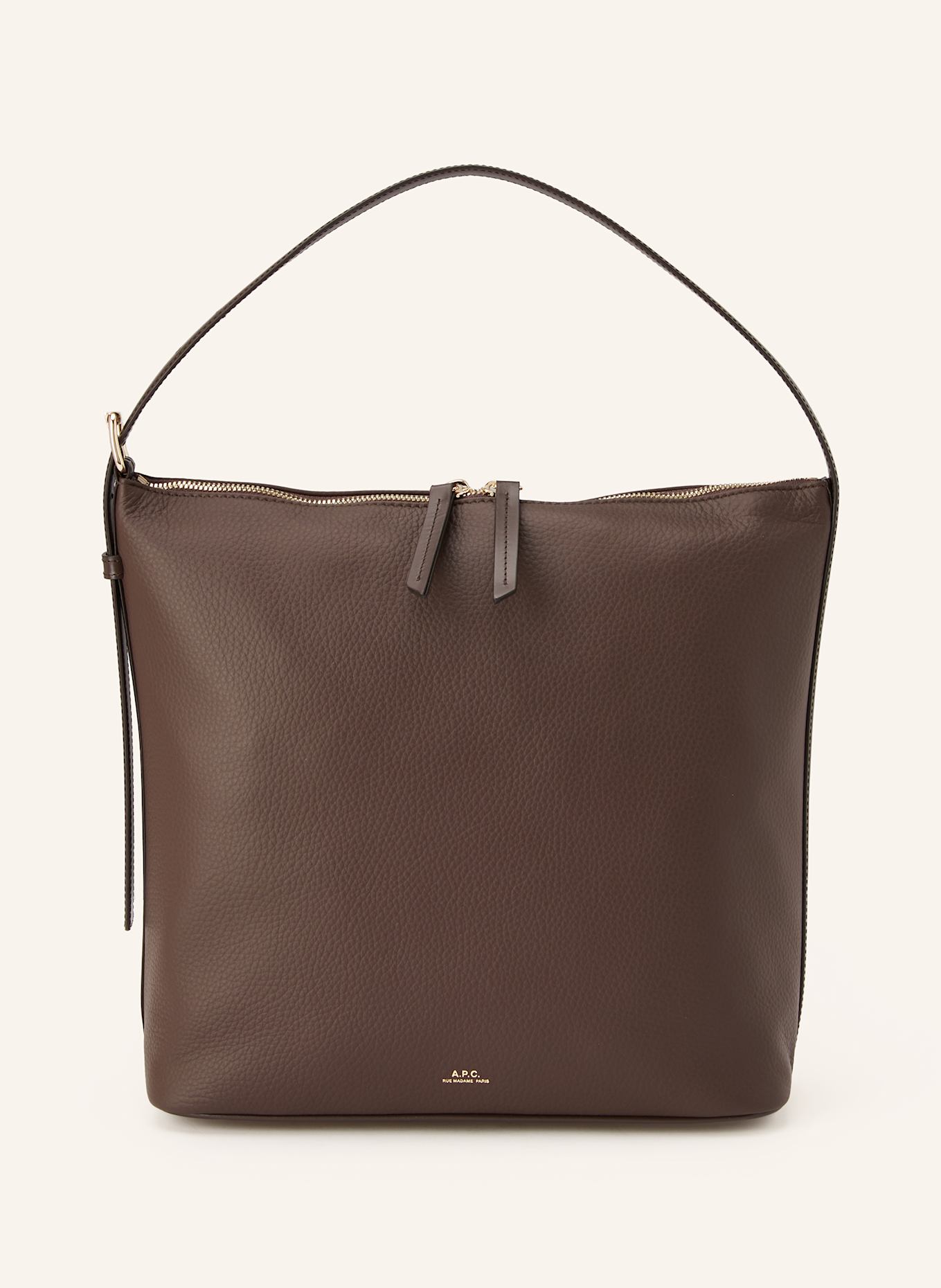 A.P.C. Hobo-Bag VERA: TAUPE