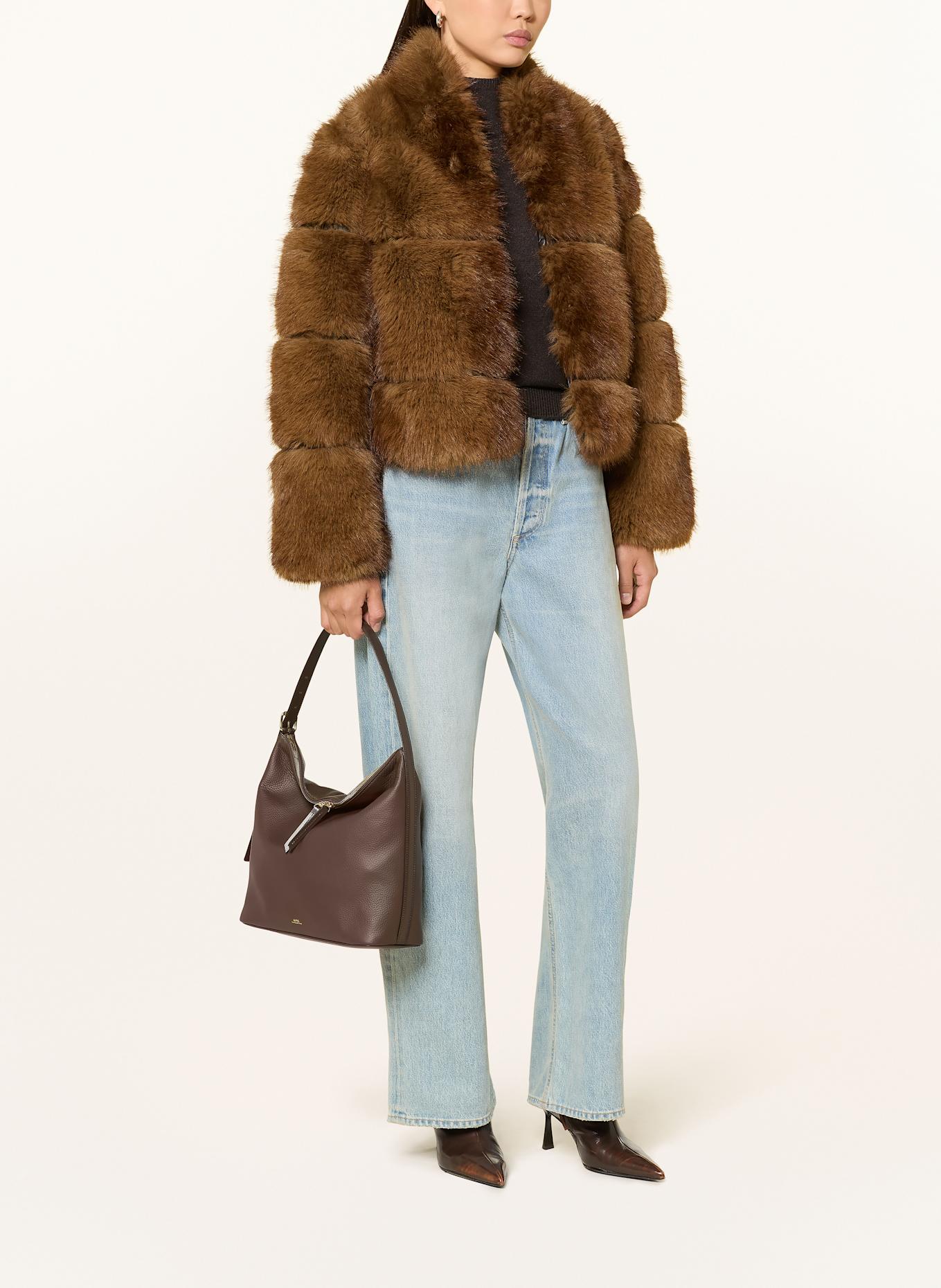 A.P.C. Hobo-Bag VERA: TAUPE