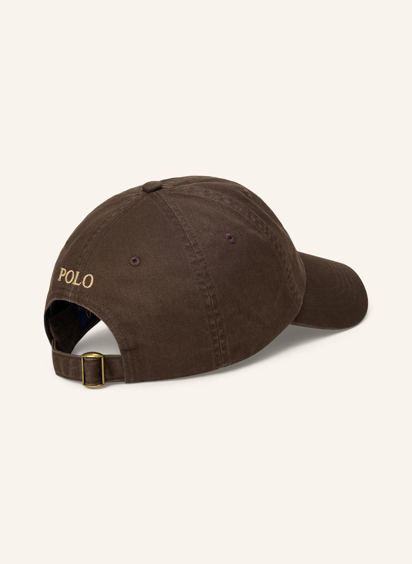 POLO RALPH LAUREN Cap: DUNKELBRAUN