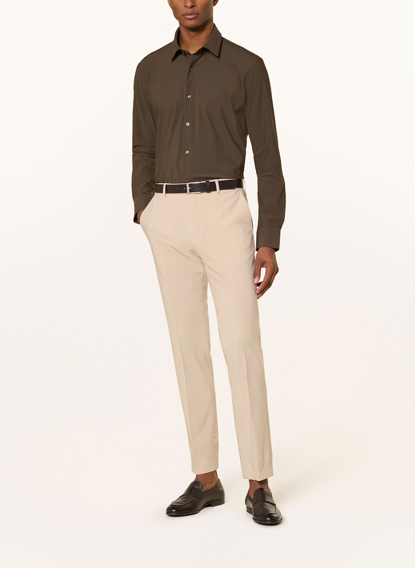 BOSS Hemd JOE Regular Fit: KHAKI