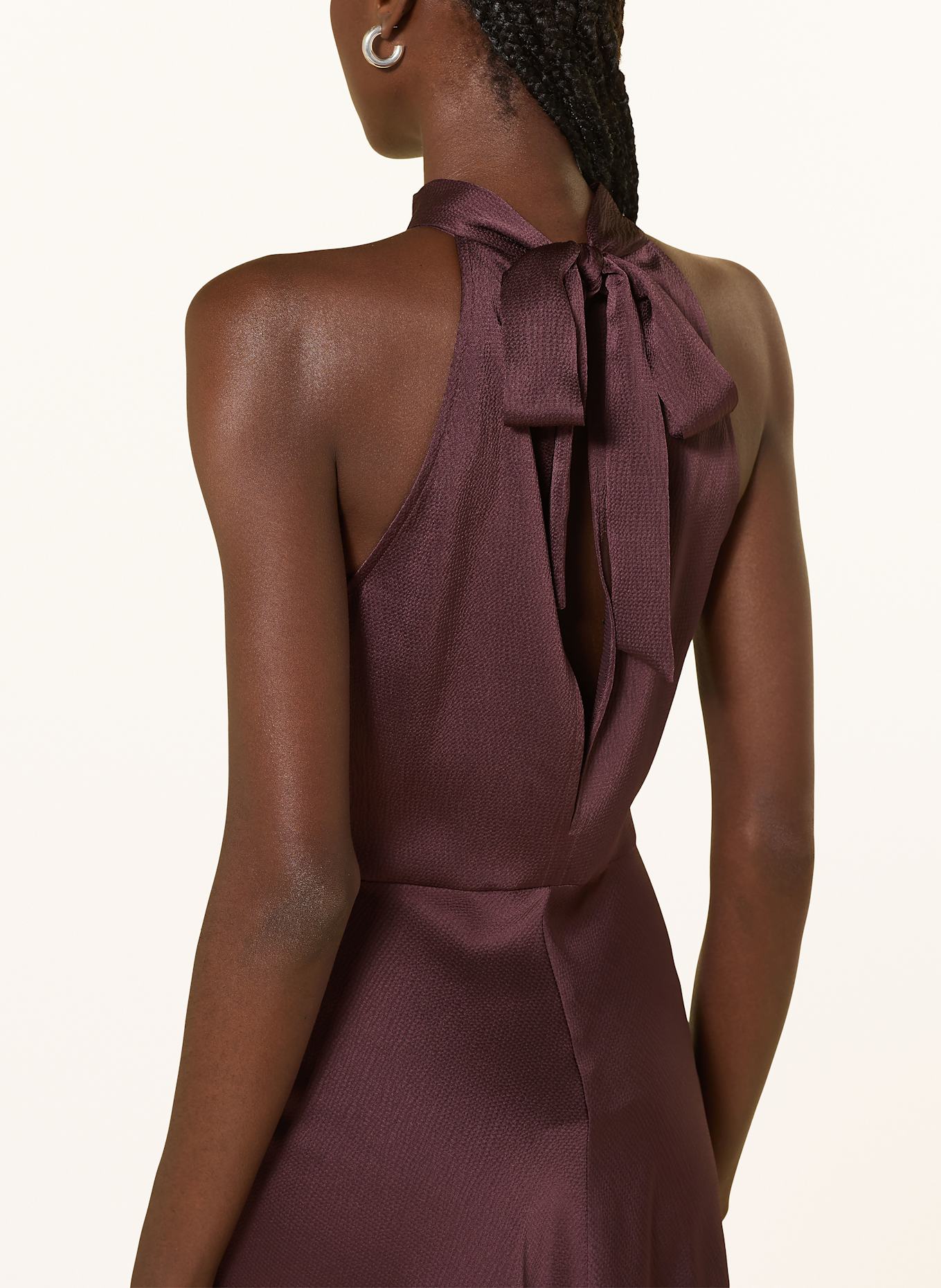 SAMSØE  SAMSØE Jurk RHEO: DONKERROOD