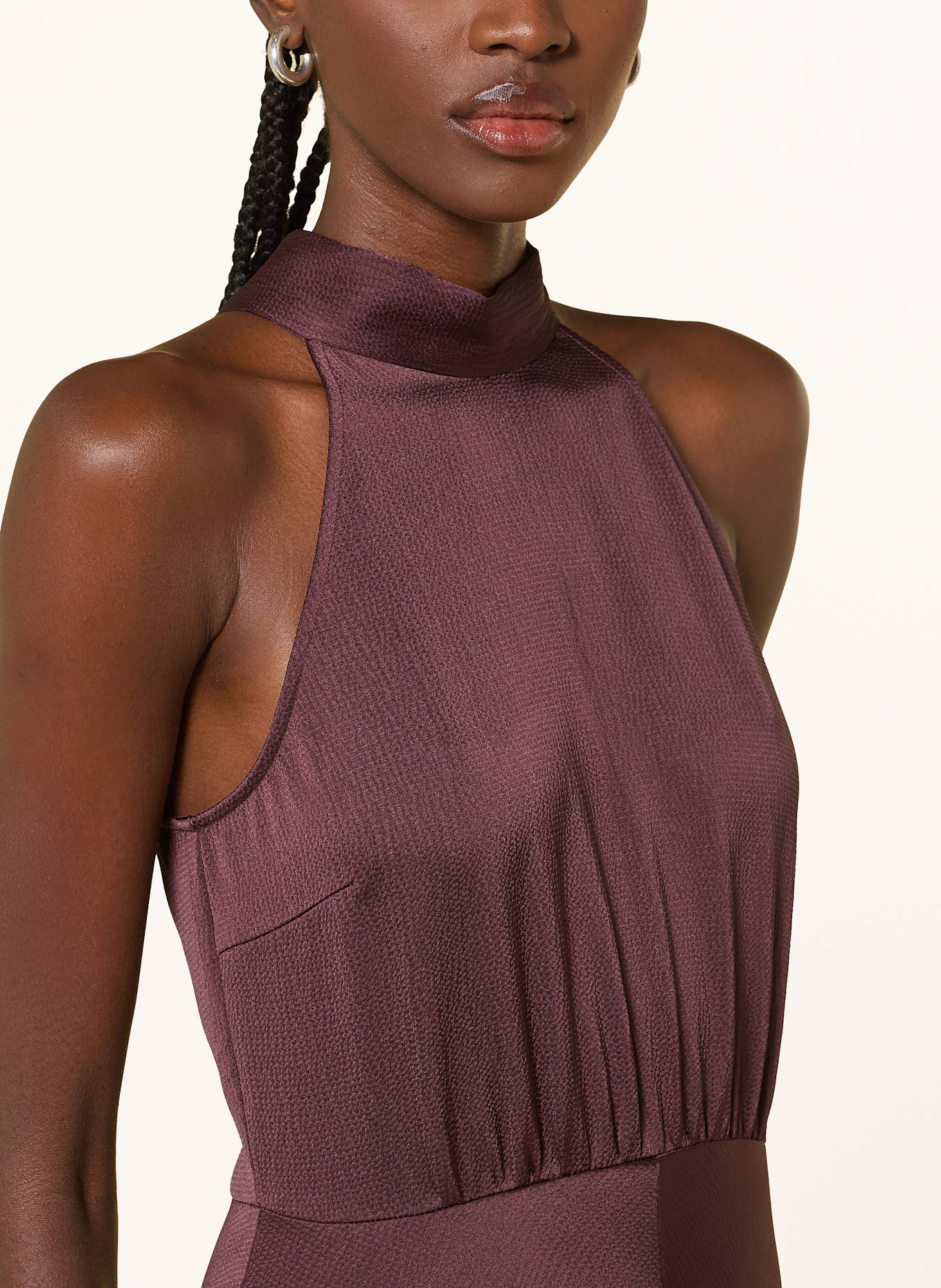 SAMSØE  SAMSØE Jurk RHEO: DONKERROOD