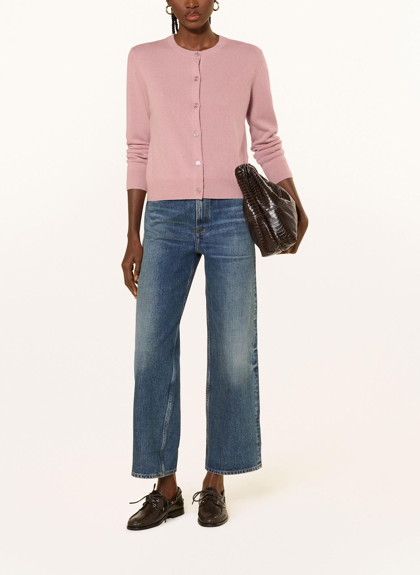 SAMSØE  SAMSØE SABOSTON cashmere cardigan: ROSE