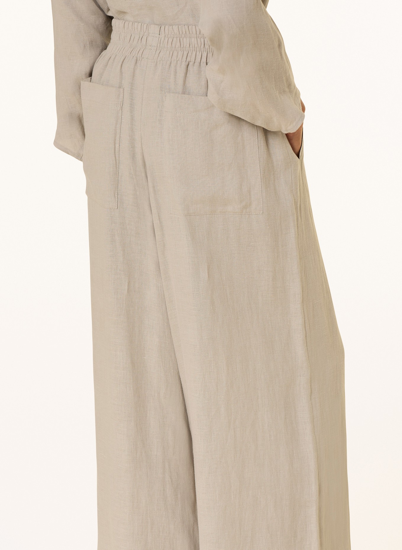 DRYKORN Leinenhose CEILING: KHAKI