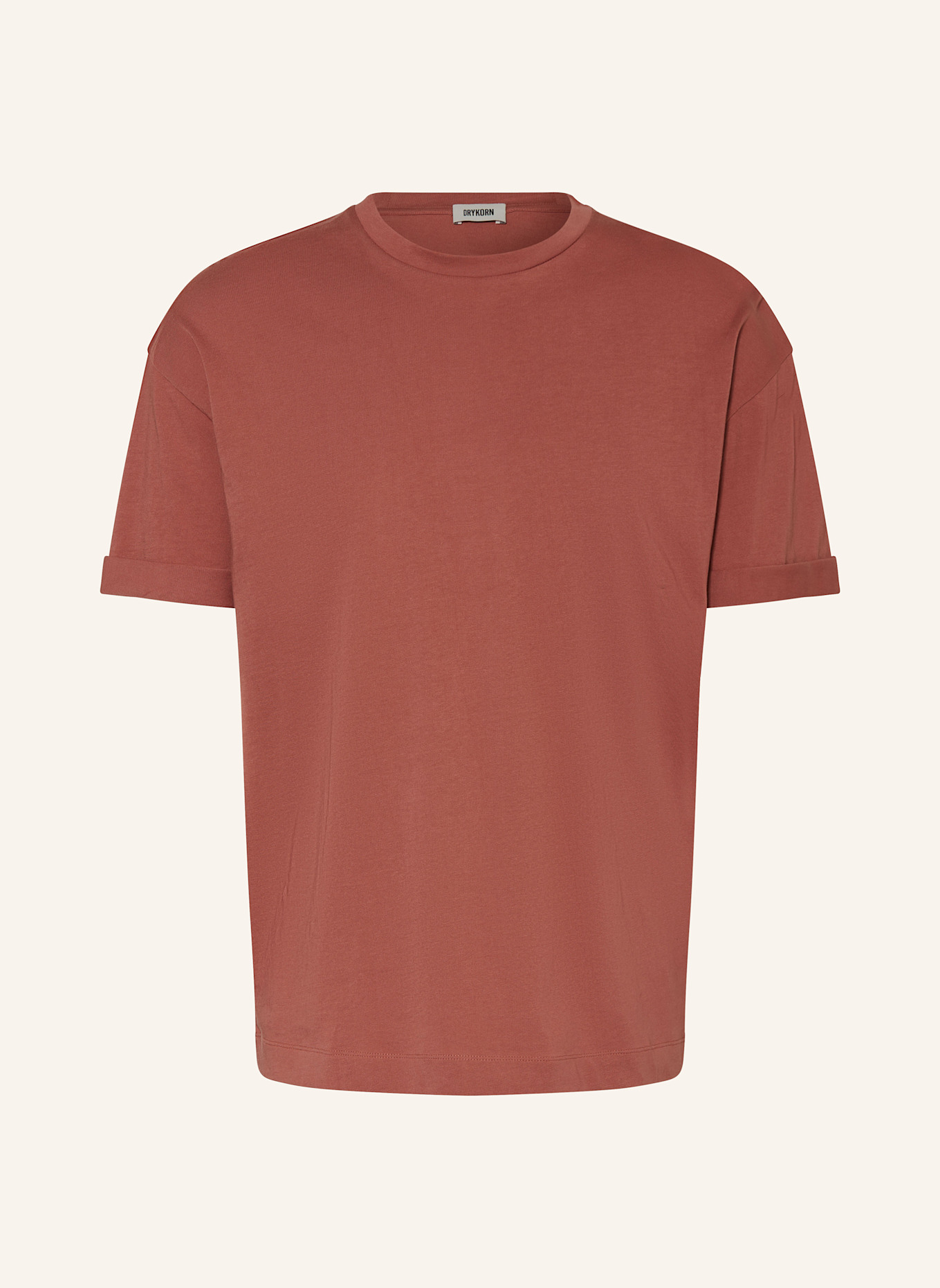 DRYKORN T-Shirt THILO: DUNKELORANGE
