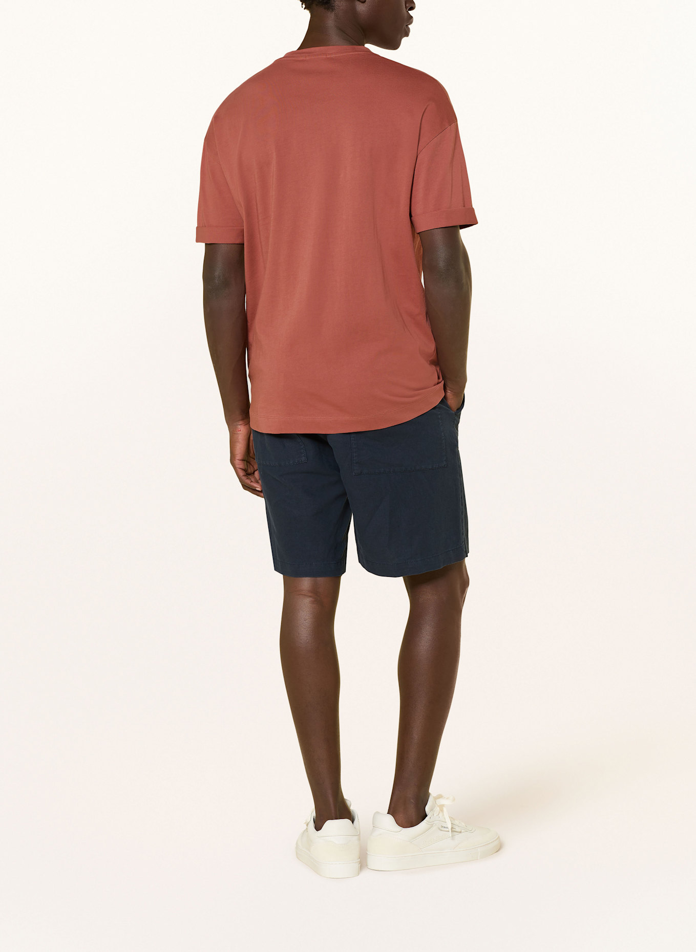 DRYKORN T-Shirt THILO: DUNKELORANGE