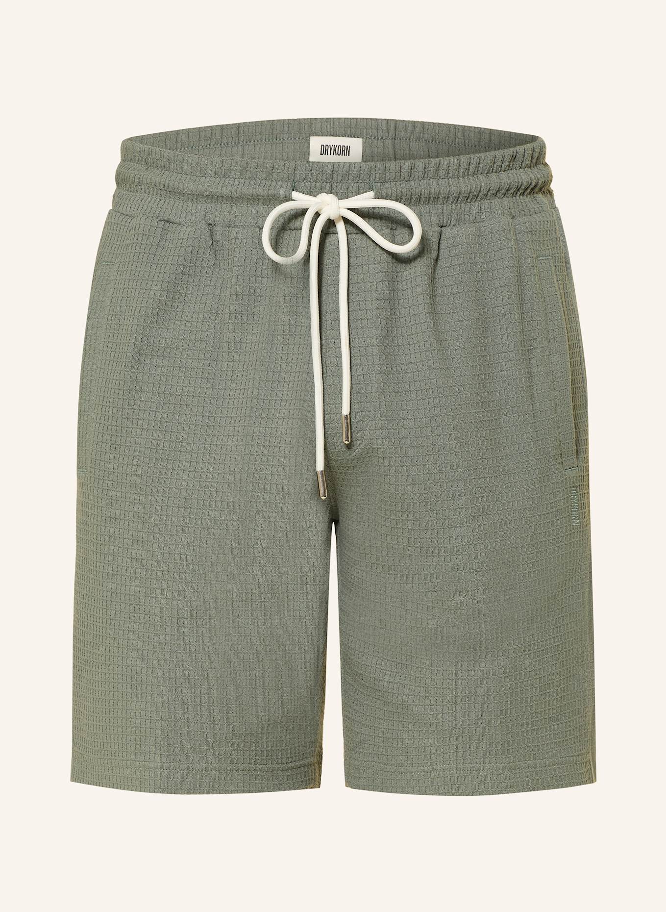 DRYKORN BRIKKO jersey shorts: GREEN