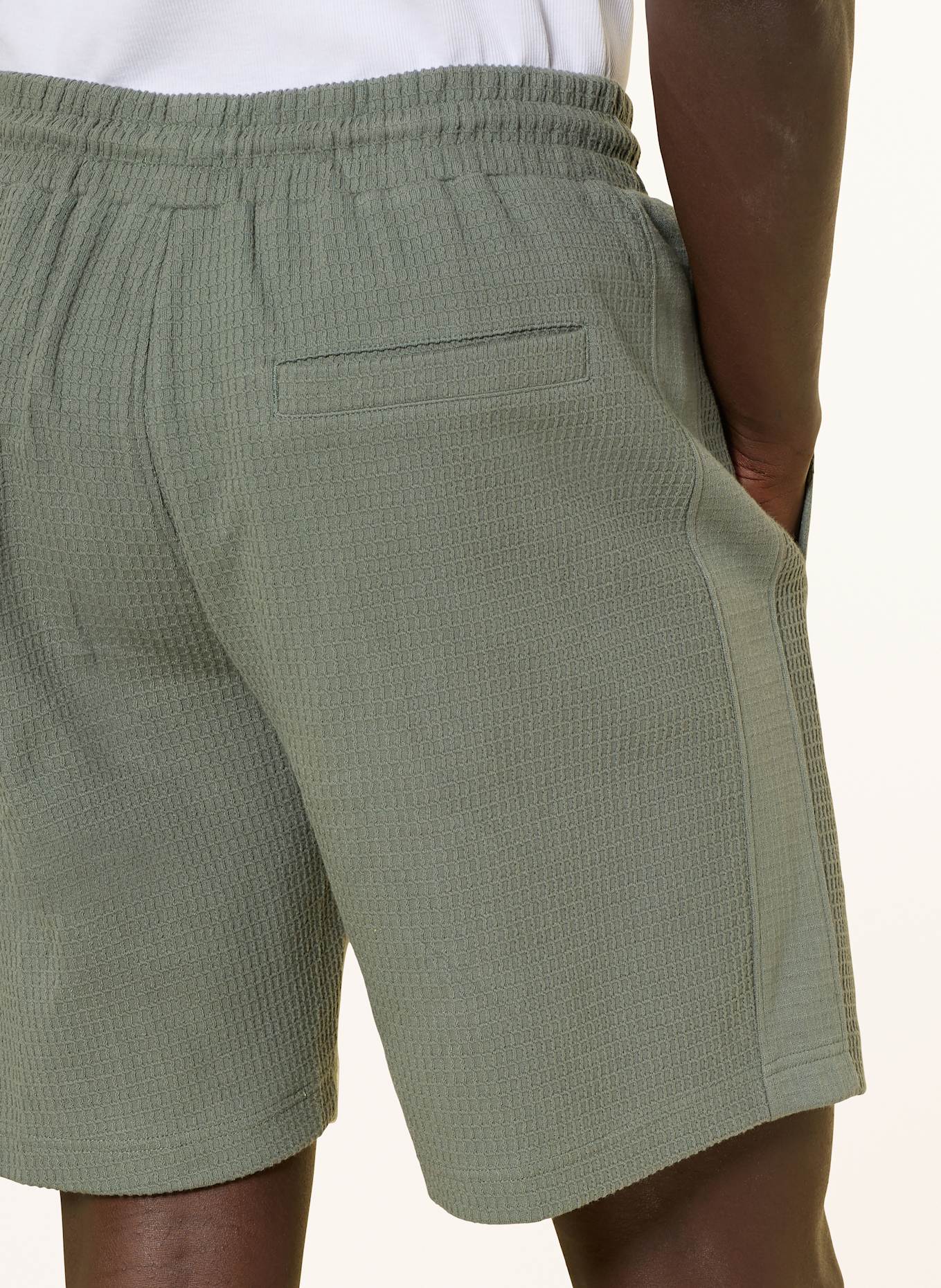 DRYKORN BRIKKO jersey shorts: GREEN