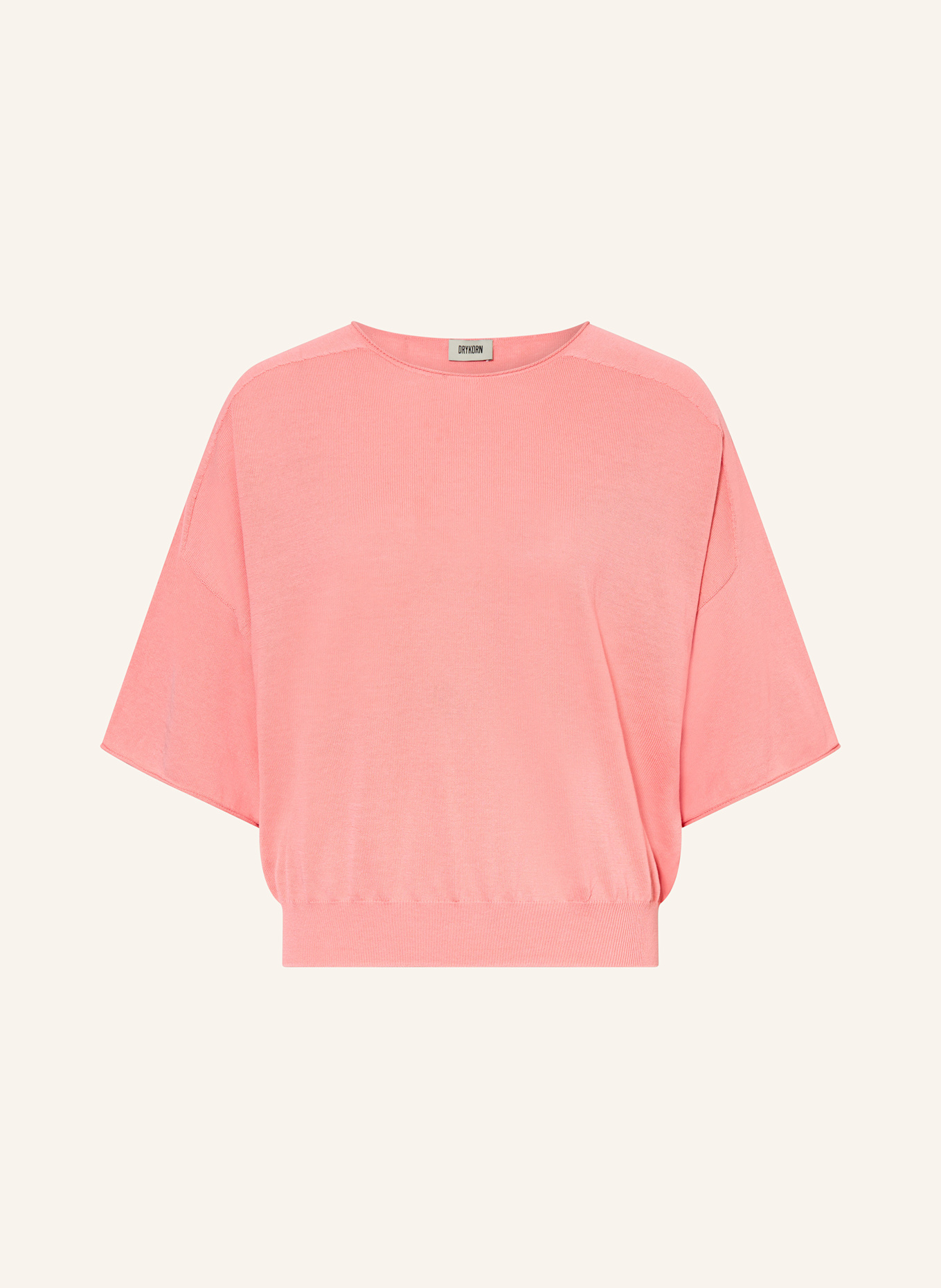 DRYKORN T-shirt tricoté DILARY: ORANGE CLAIR