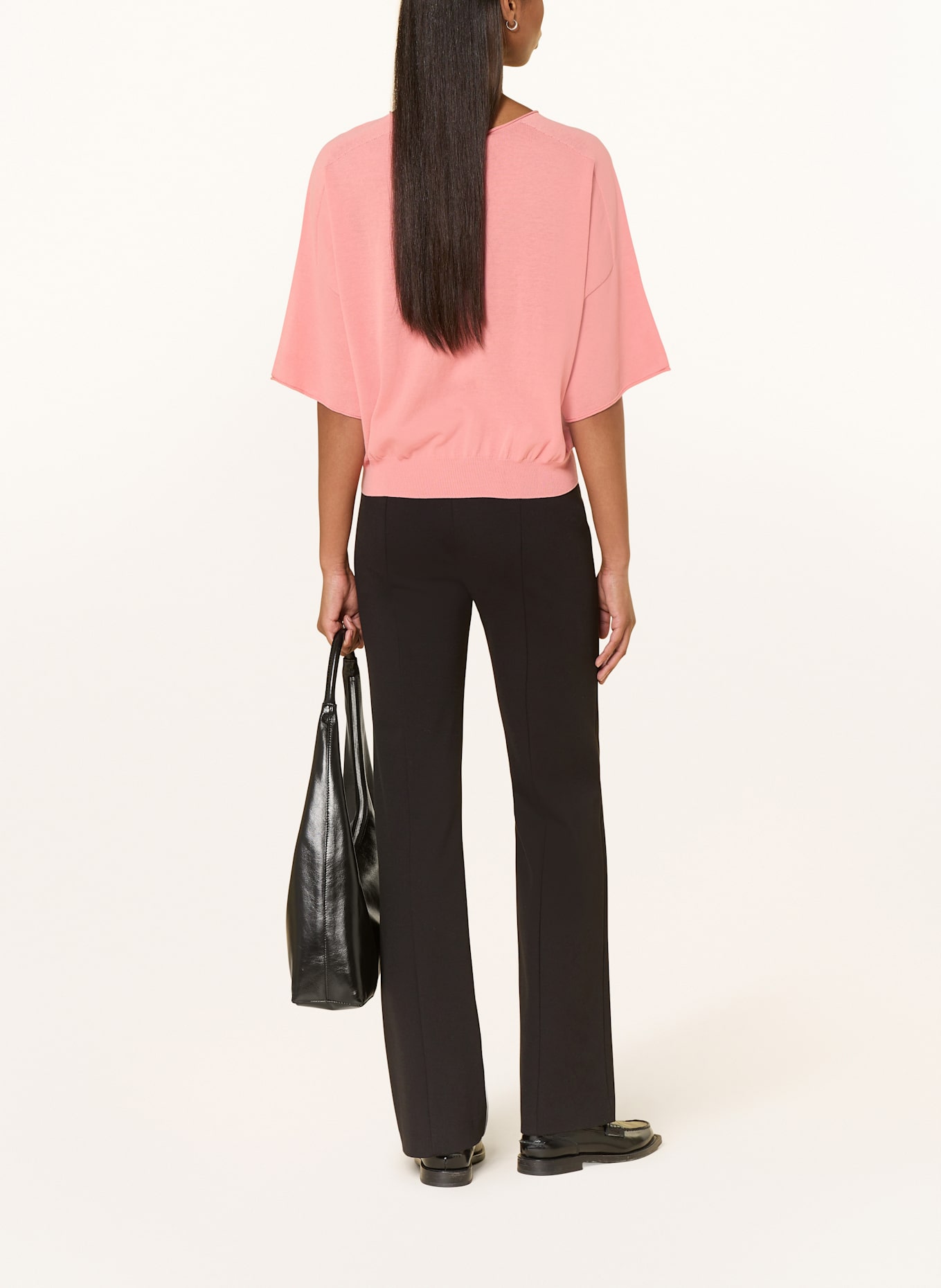 DRYKORN T-shirt tricoté DILARY: ORANGE CLAIR