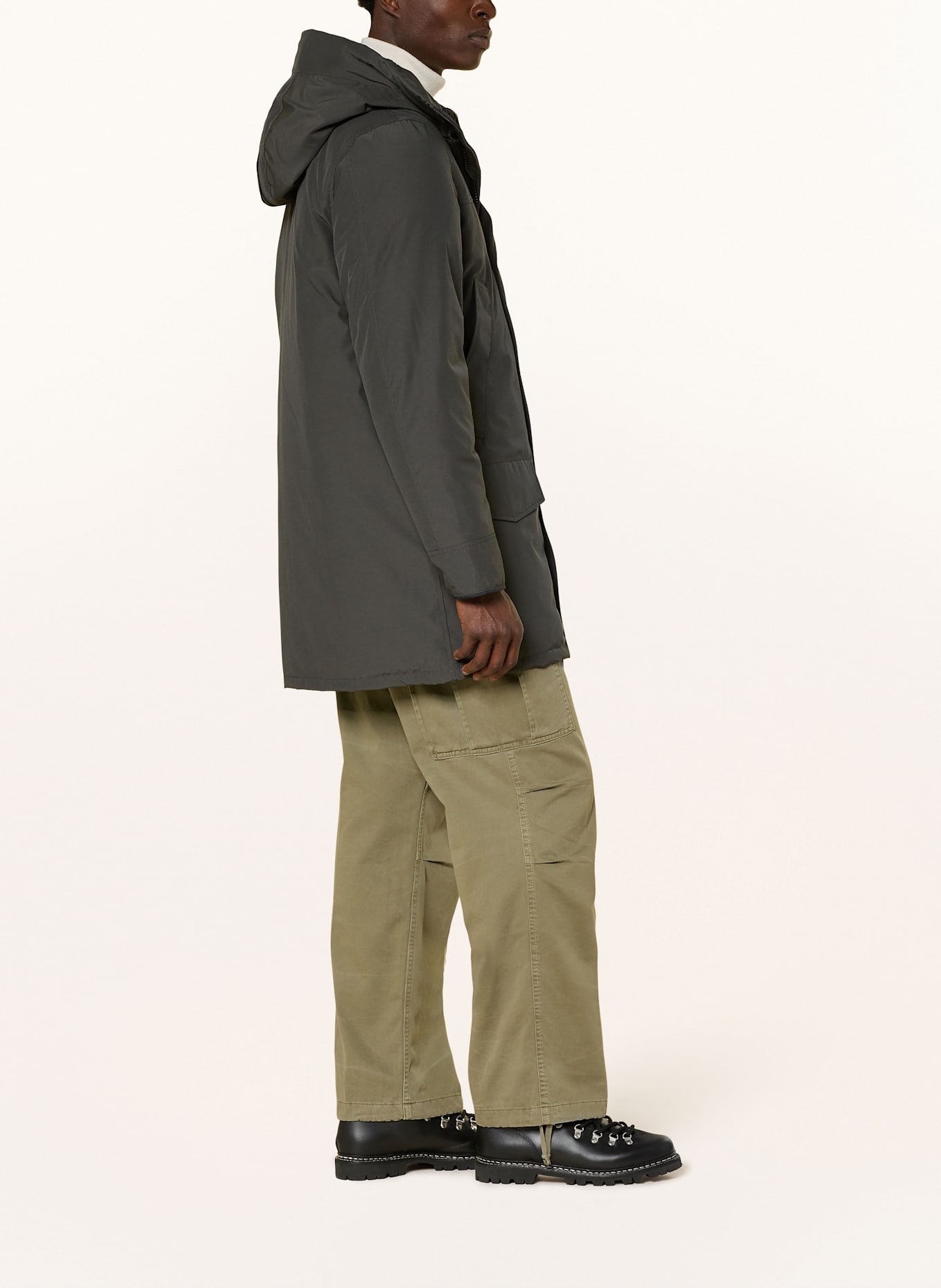 CANADA GOOSE Daunenparka LANGFORD: DUNKELGRAU