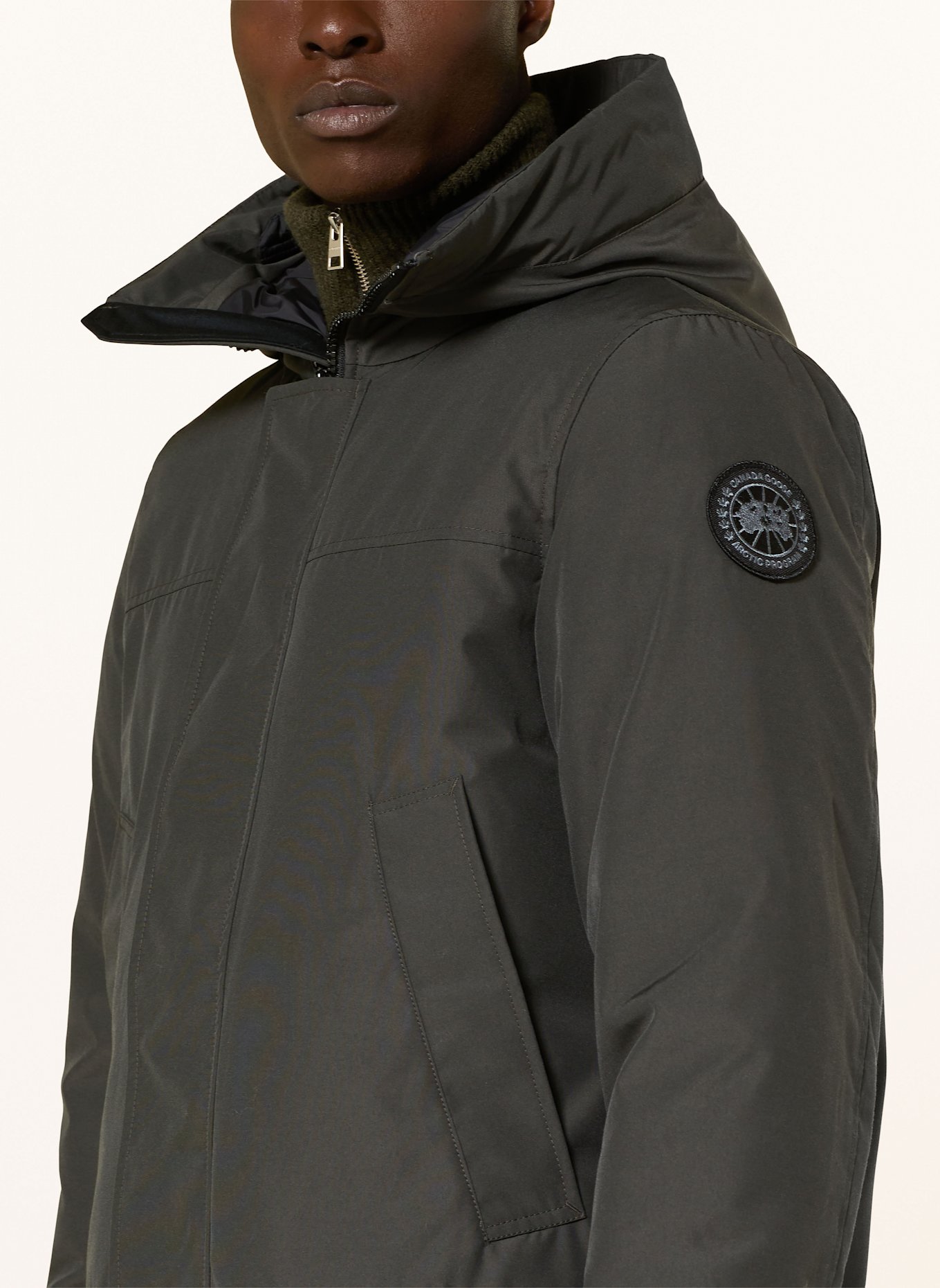 CANADA GOOSE Daunenparka LANGFORD: DUNKELGRAU