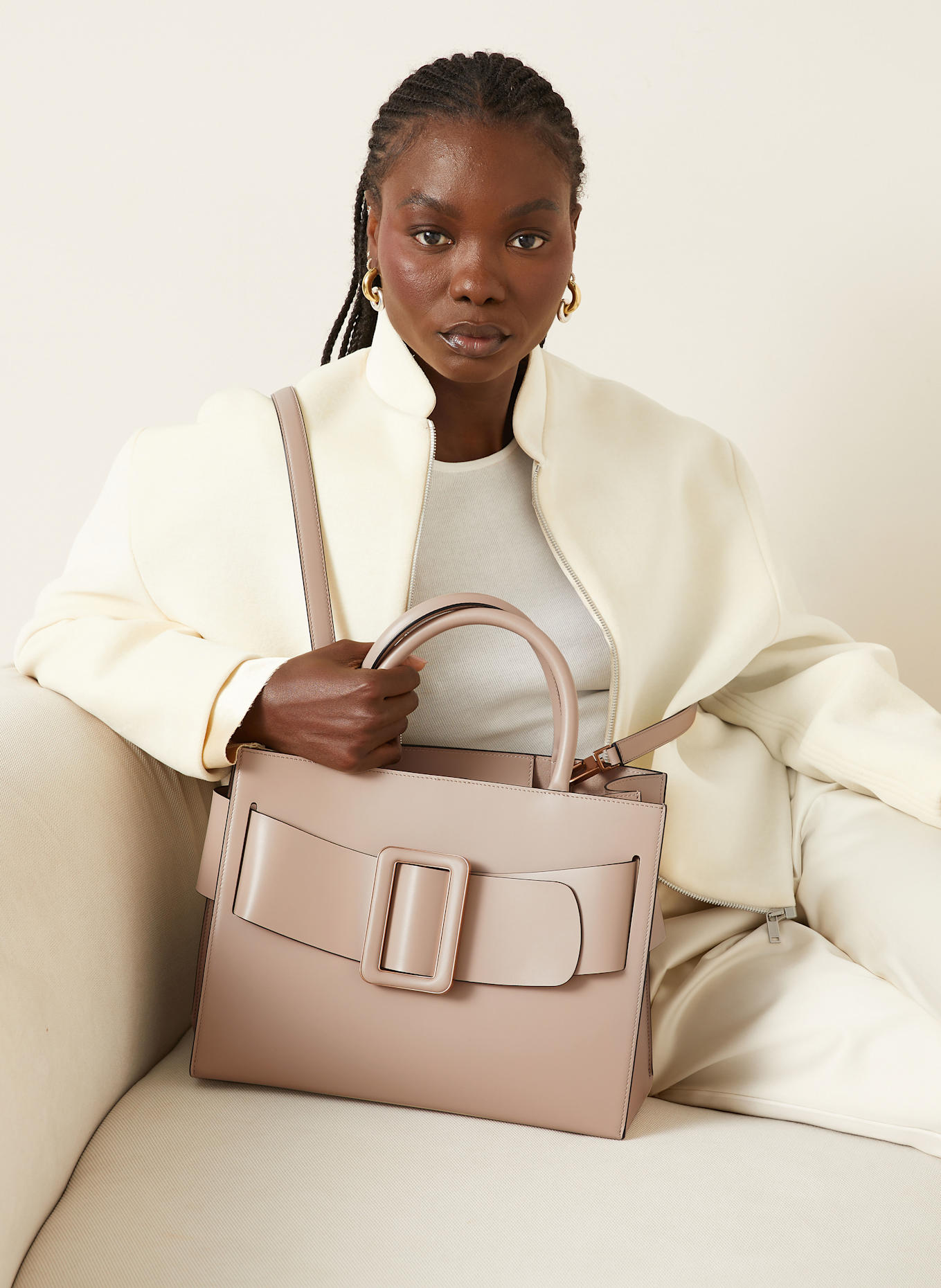 BOYY Handtasche BOBBY 32: BEIGE