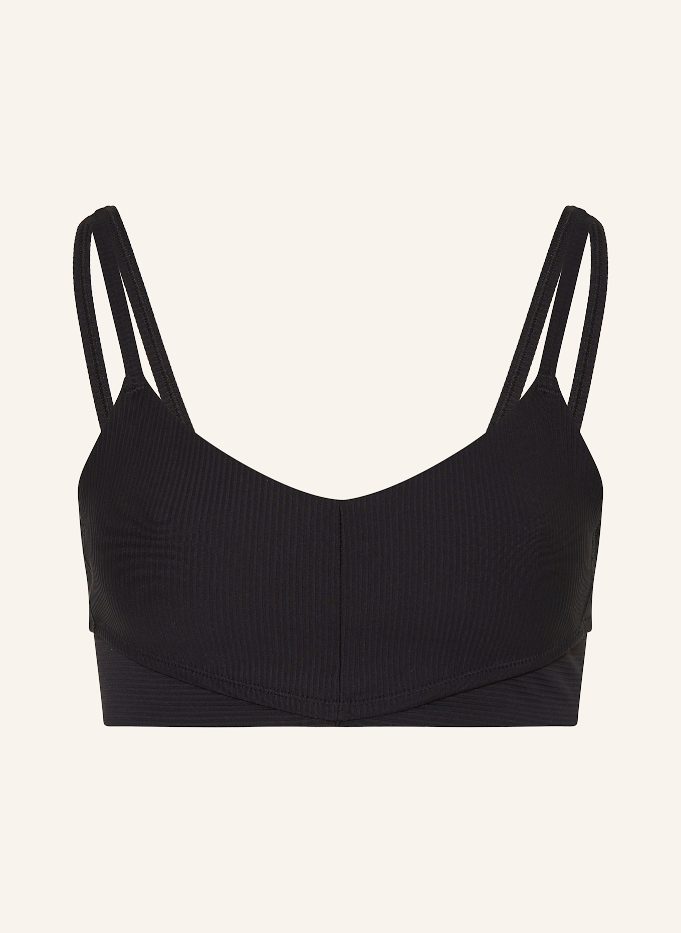 UNDER ARMOUR Sports bra UA MERIDIAN: BLACK