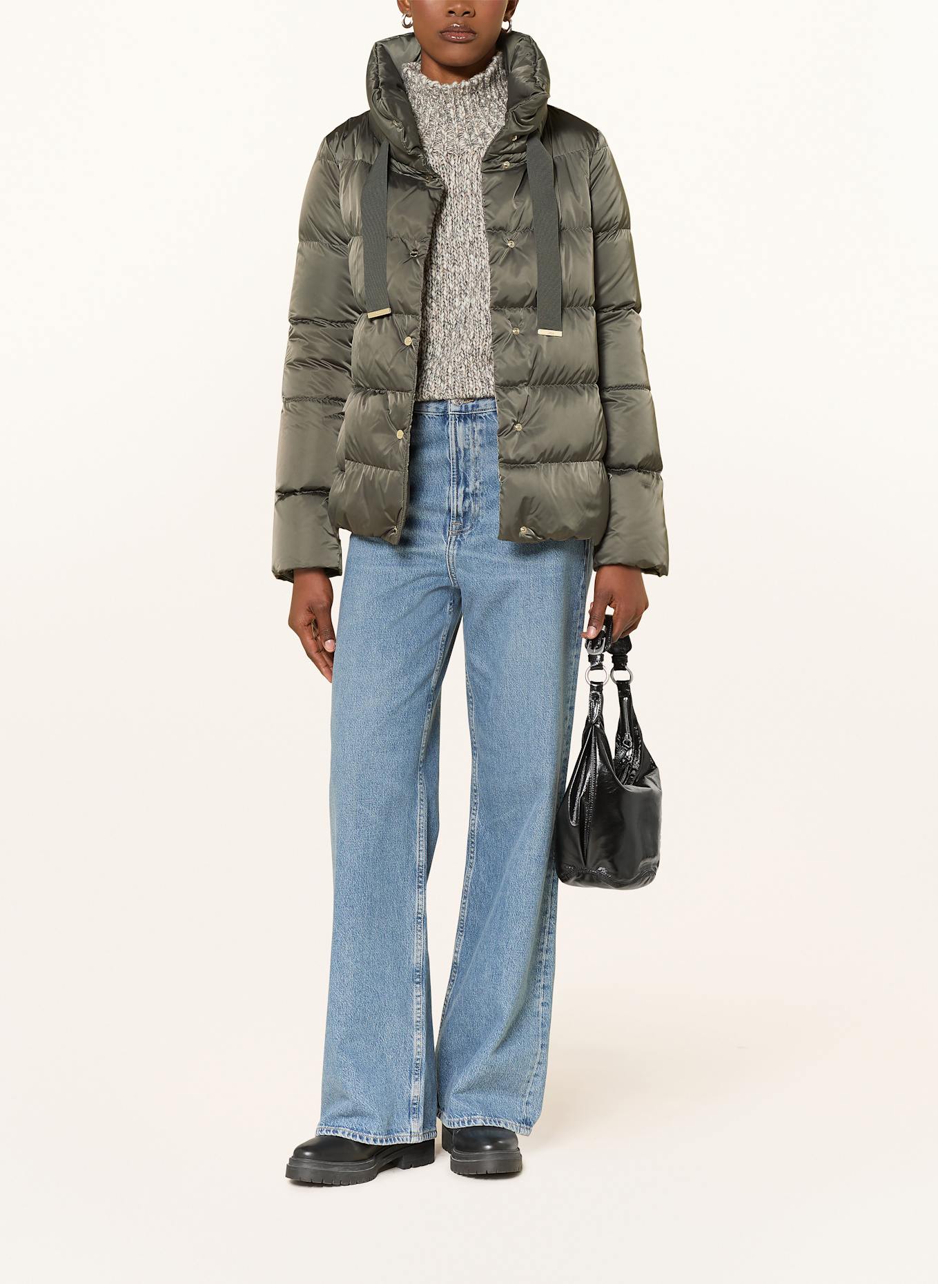 HERNO Daunenjacke: DUNKELGRAU