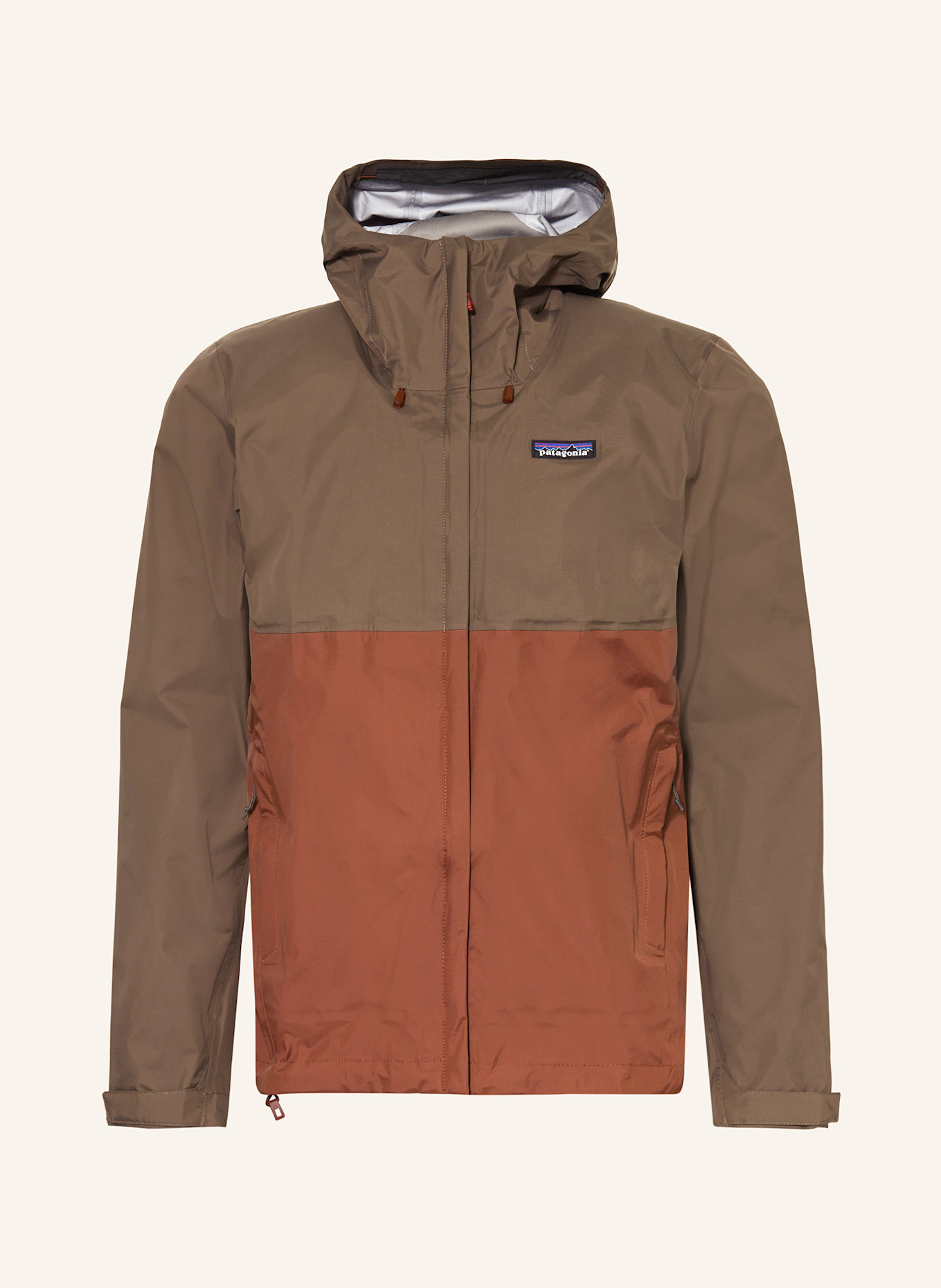 patagonia Funktionsjacke TORRENTSHELL: BRAUN/ COGNAC