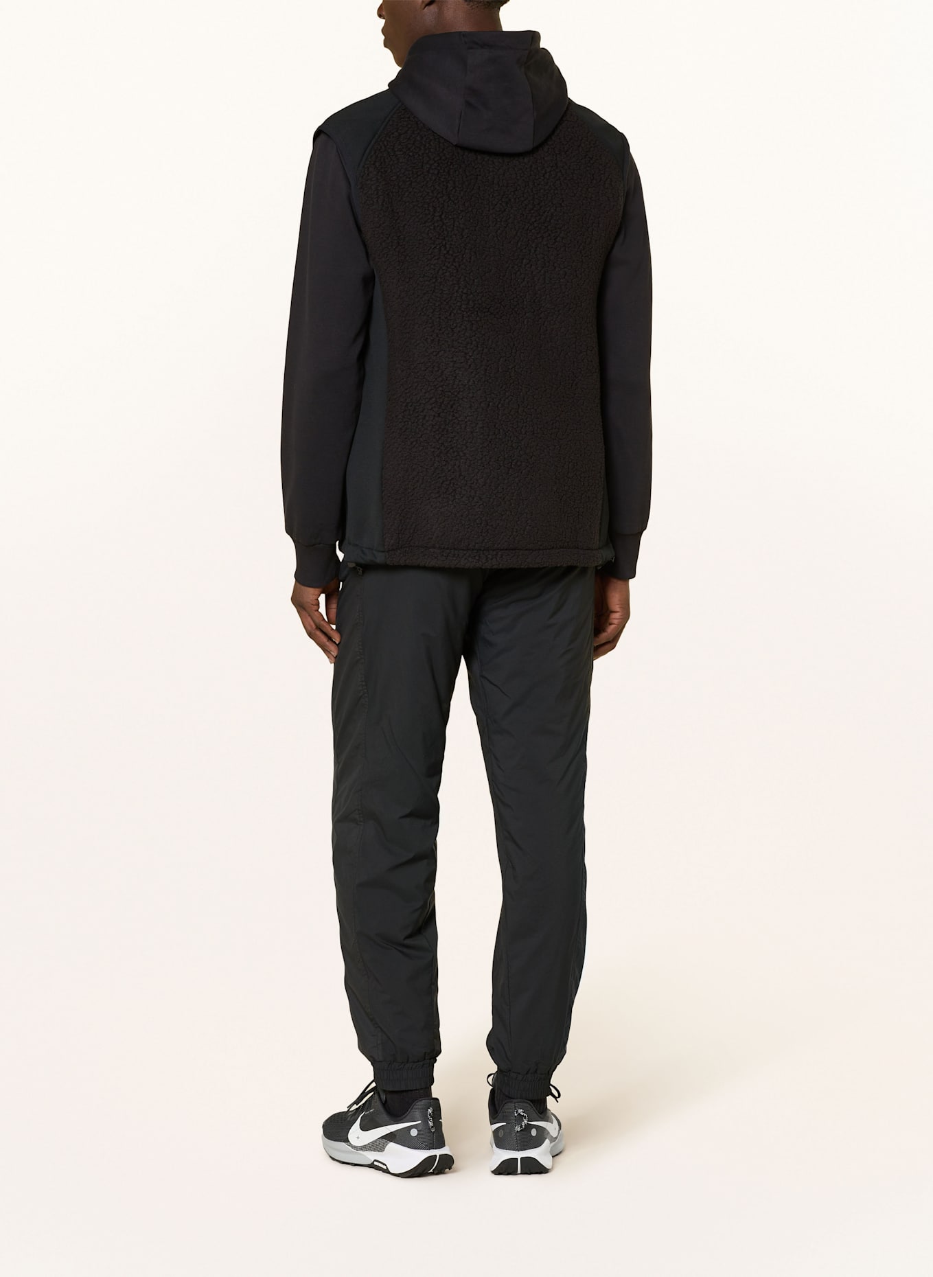 66°NORTH Fleeceweste TINDUR: SCHWARZ