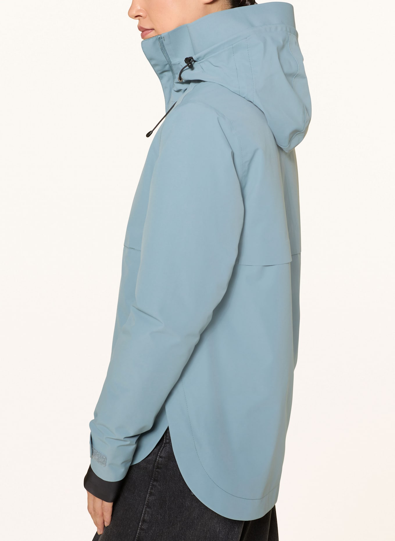 DIDRIKSONS Funktionsjacke JENNIE: BLAUGRAU