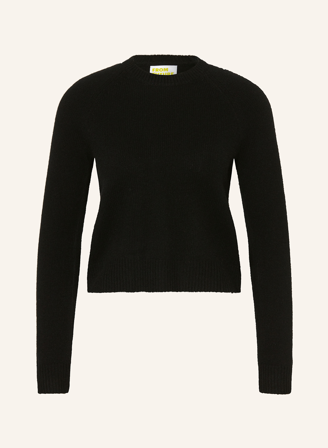 FROM FUTURE Cashmere-Pullover: SCHWARZ