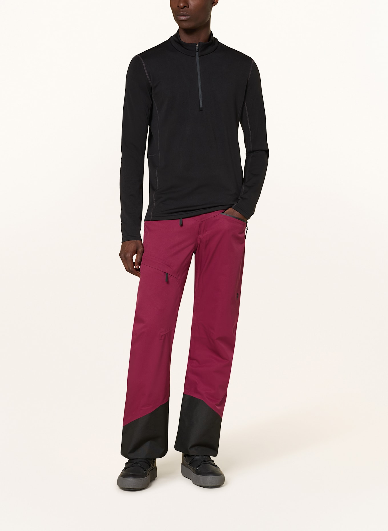 Peak Performance Ski pants INSULATED 2L: DARK RED