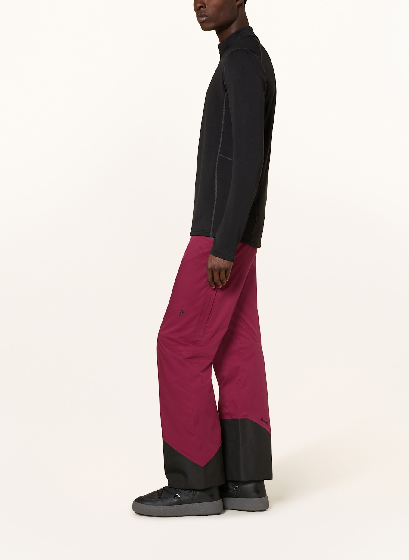 Peak Performance Ski pants INSULATED 2L: DARK RED