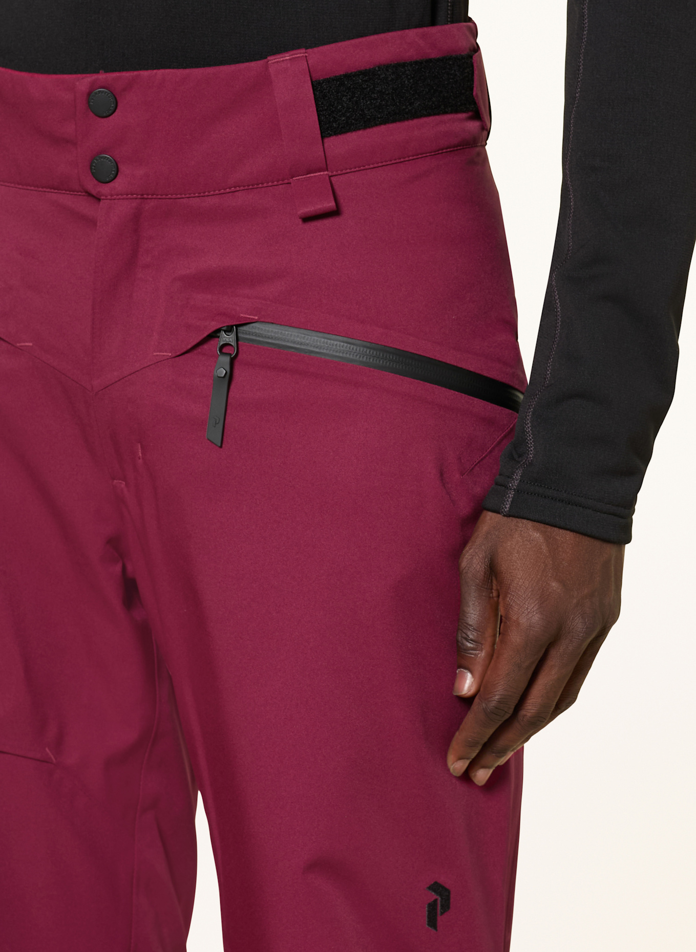 Peak Performance Ski pants INSULATED 2L: DARK RED
