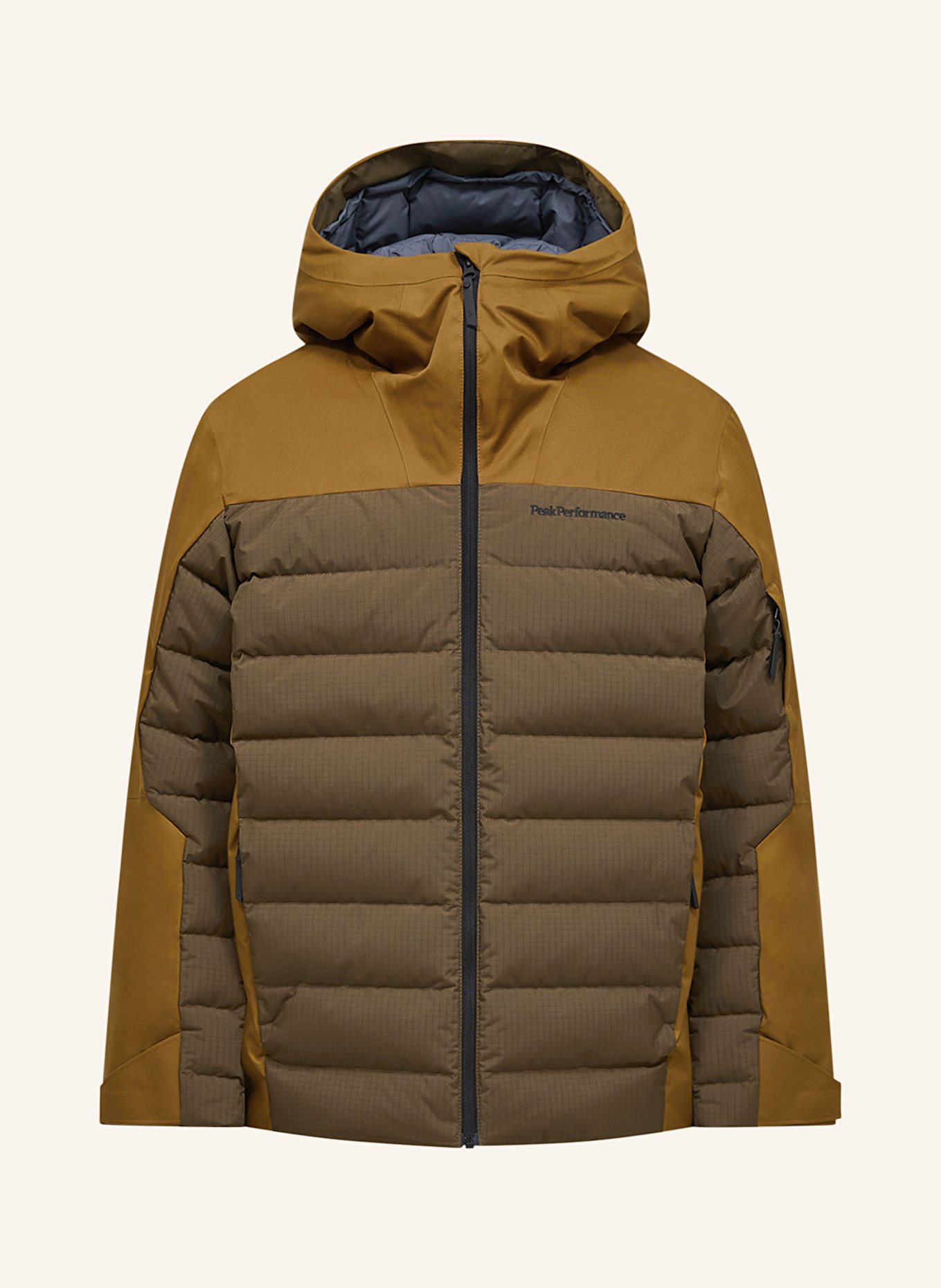Peak Performance Daunen-Skijacke SHRED: HELLBRAUN / BRAUN