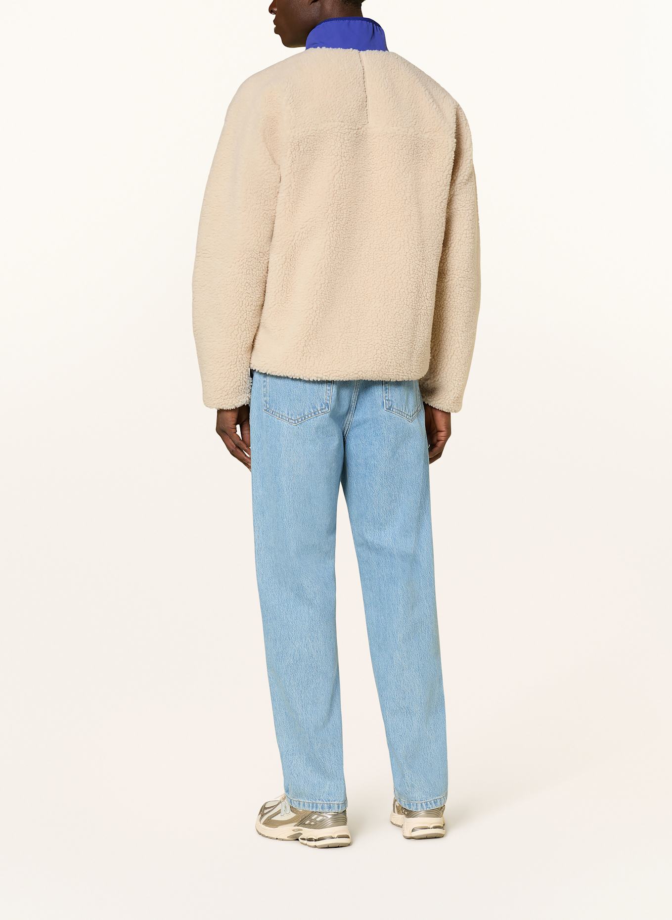 patagonia Kurtka z polaru CLASSIC RETRO-X® z pluszowego materiału: ECRU