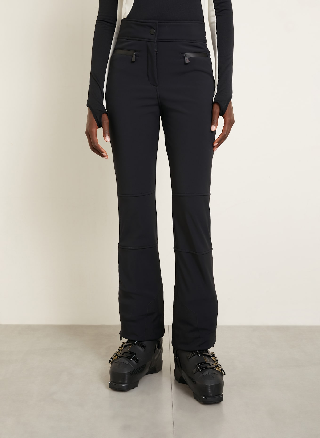 MONCLER GRENOBLE Softshell-Skihose: SCHWARZ