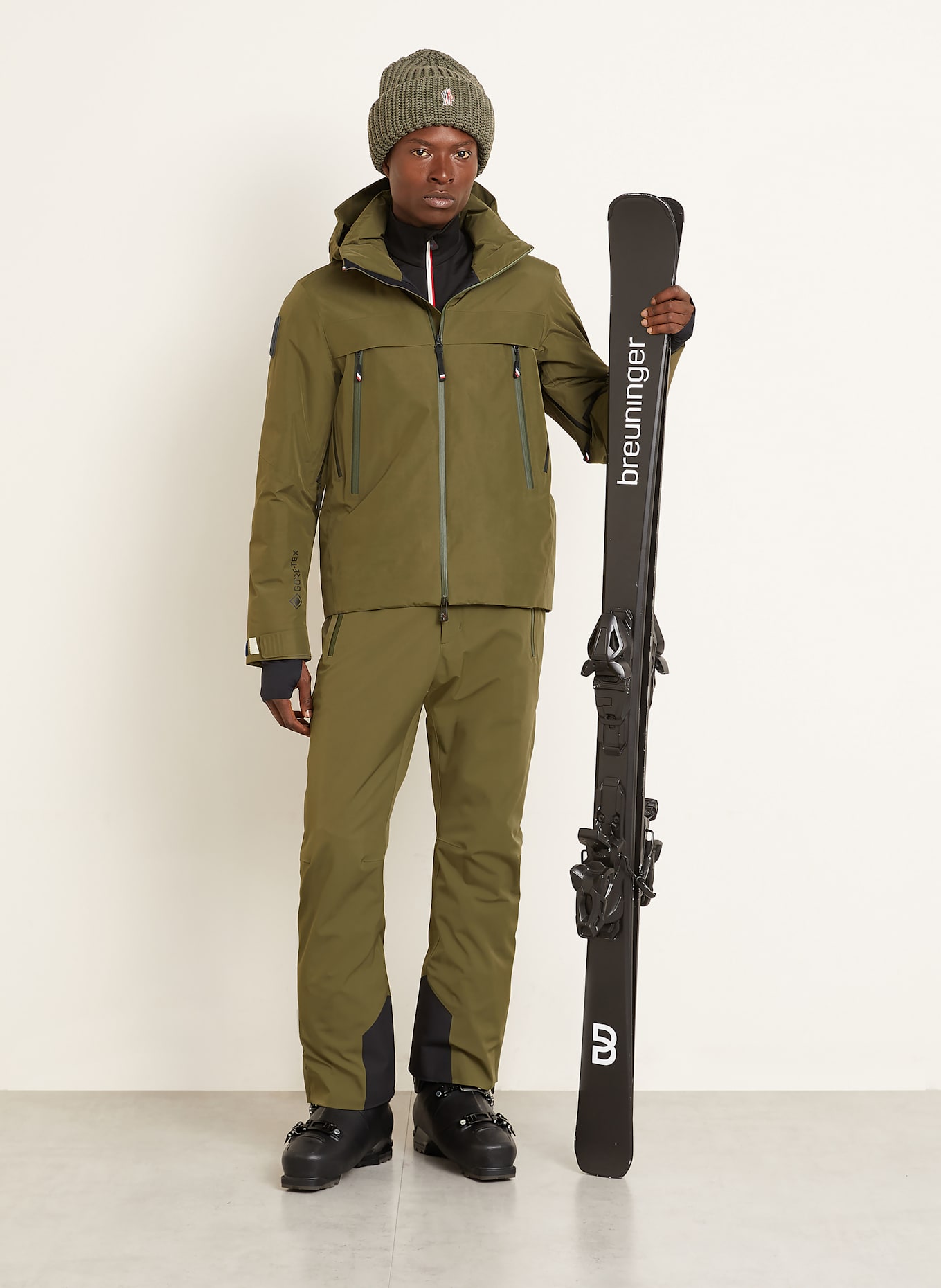 MONCLER GRENOBLE Daunen-Skijacke BALMHORN: KHAKI